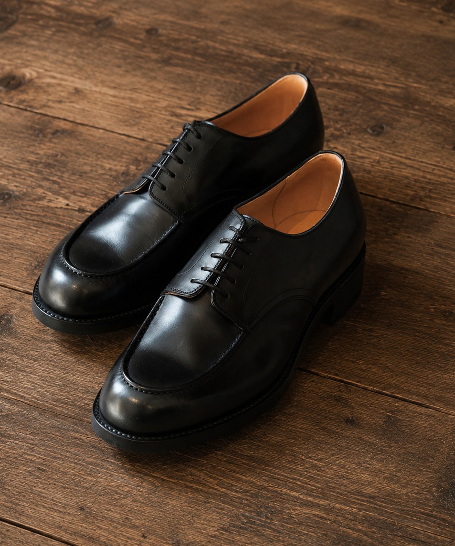 Hand mocca Blucher forme