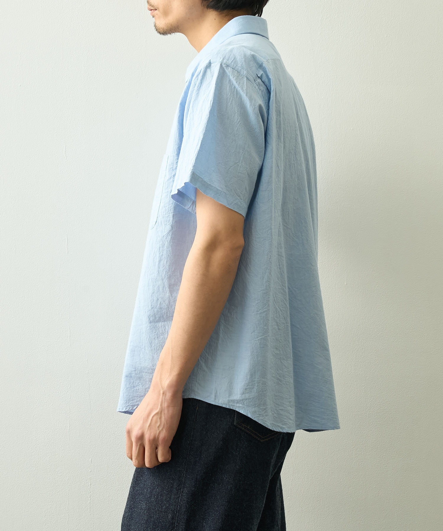ボタンシャツワイド　S/S YAECA