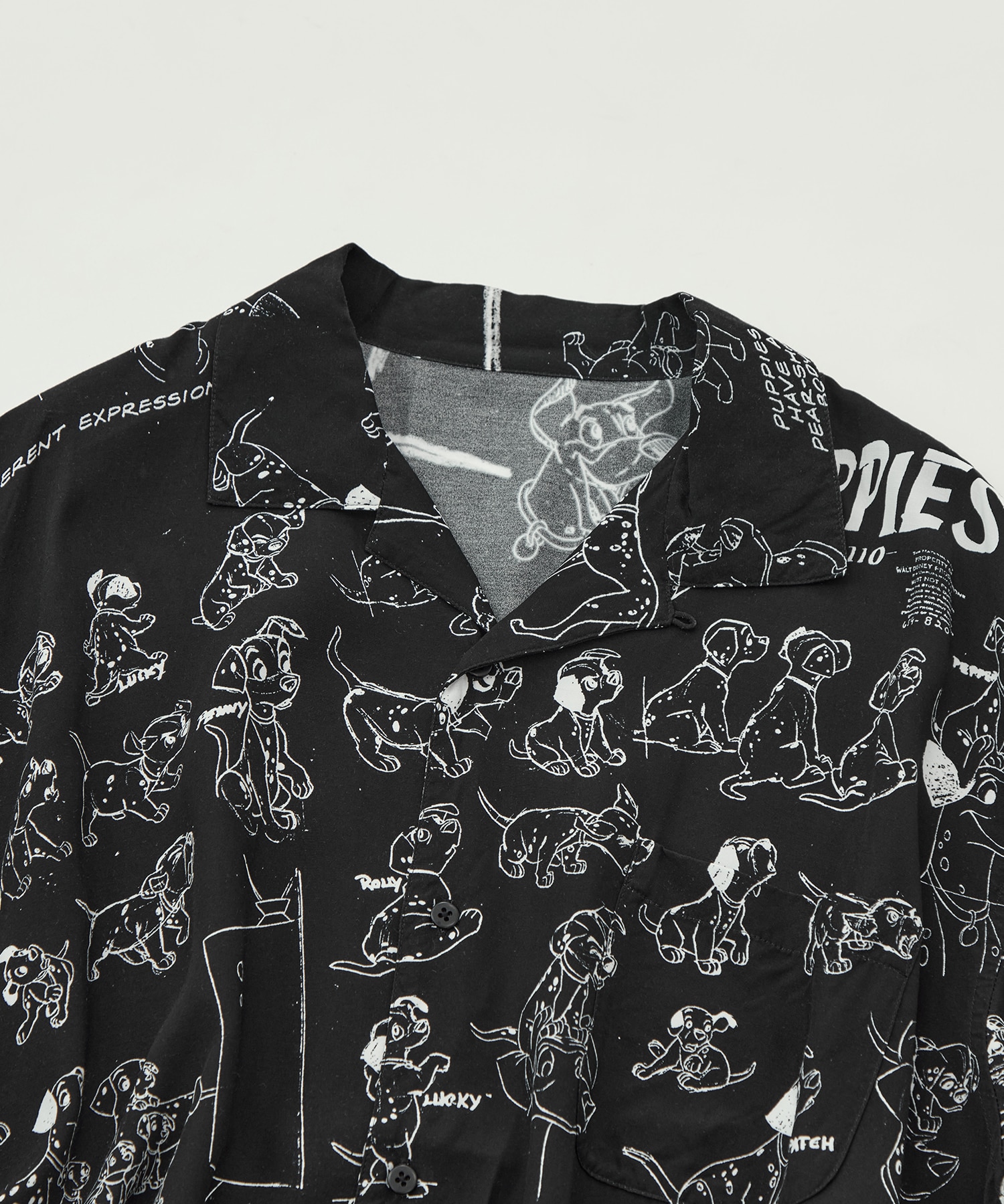 DP-024-3966-0010/BK/DSNY M_ALOHA SHIRT/101 DLM PORTER CLASSIC