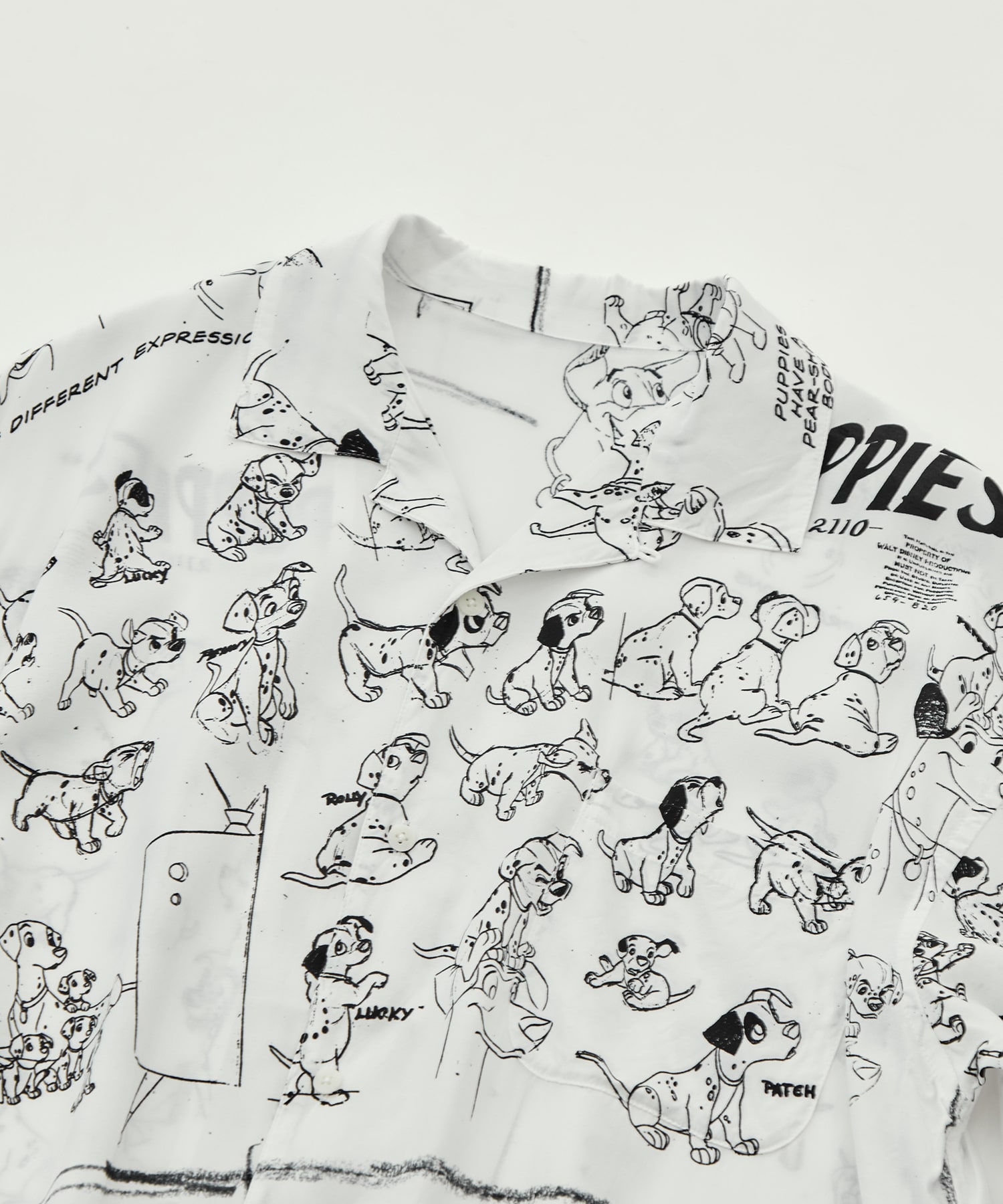 DP-024-3966-0090/WHT/DSNY M_ALOHA SHIRT/101 DLM PORTER CLASSIC