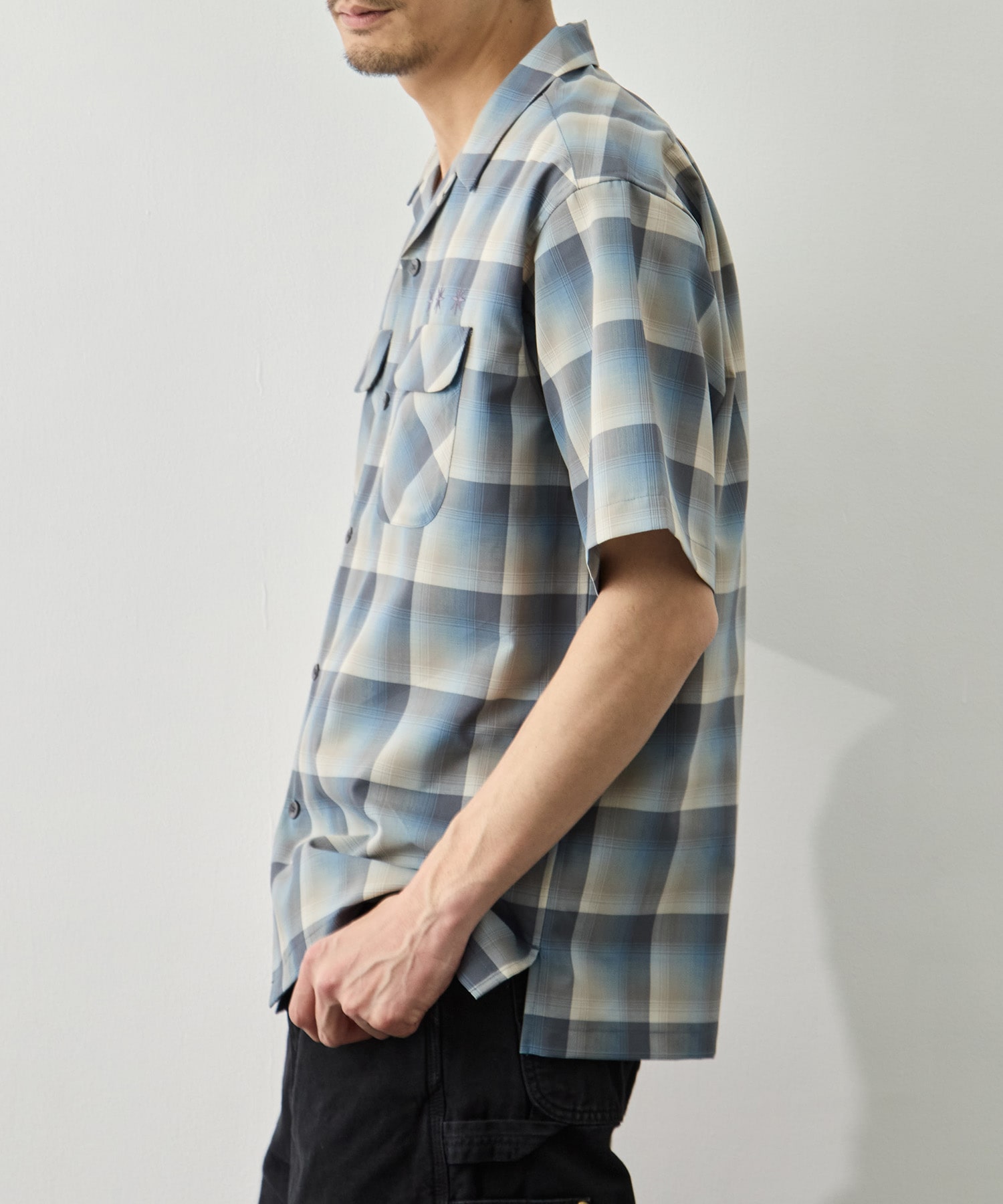 【PENDLETON×GDC】Open Collar Shirt S／S GDC