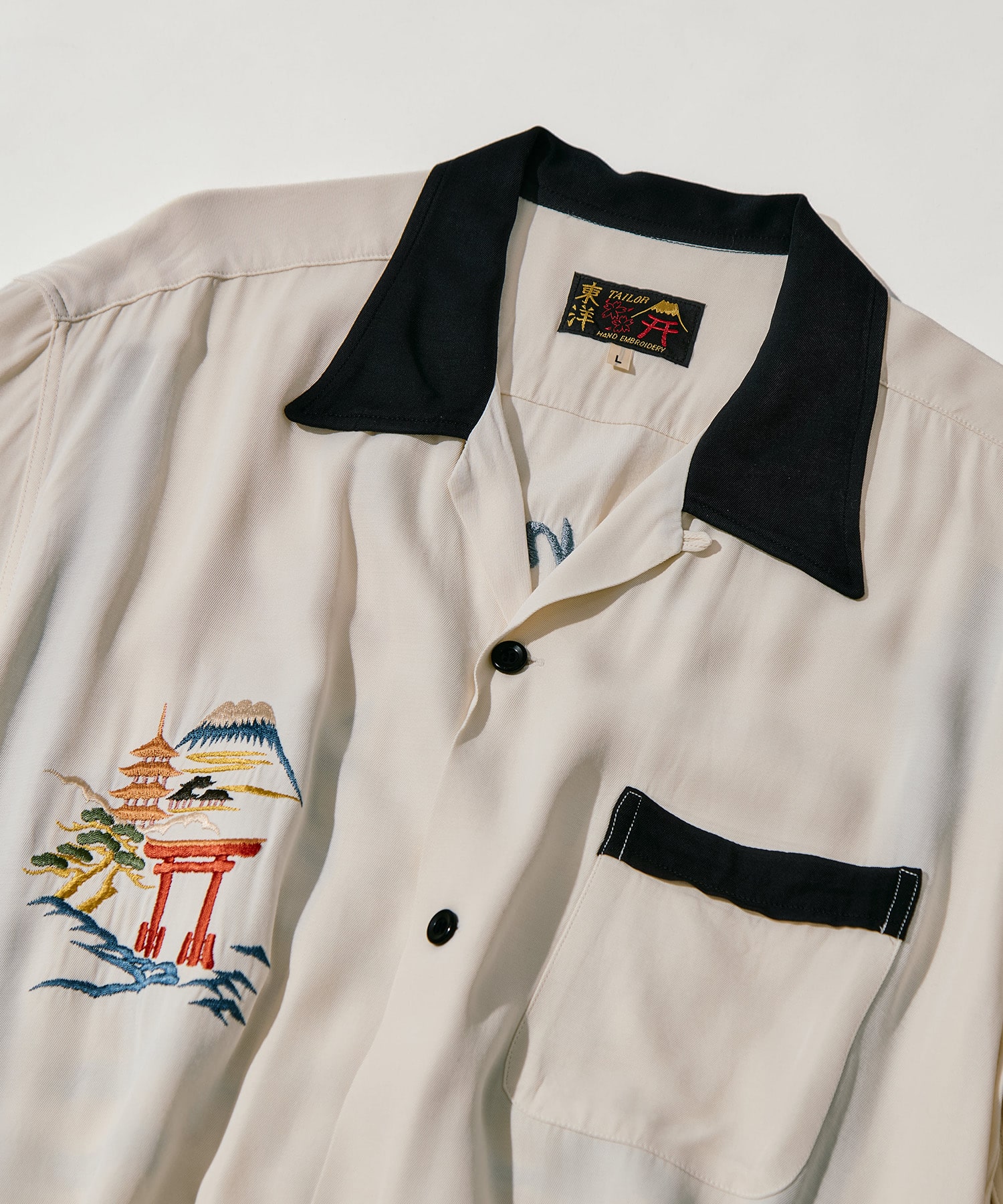 SUKA SHIRT JAPAN MAP TAILOR TOYO