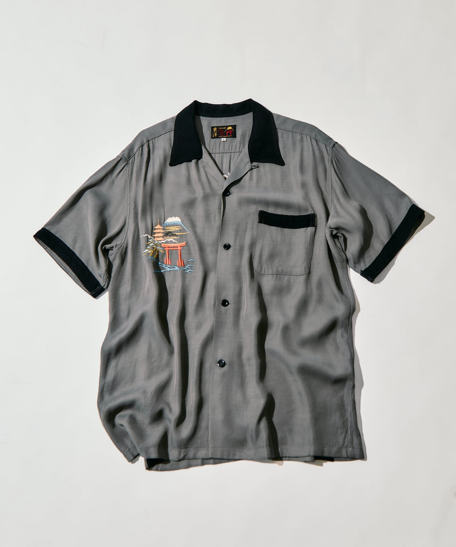SUKA SHIRT JAPAN MAP TAILOR TOYO