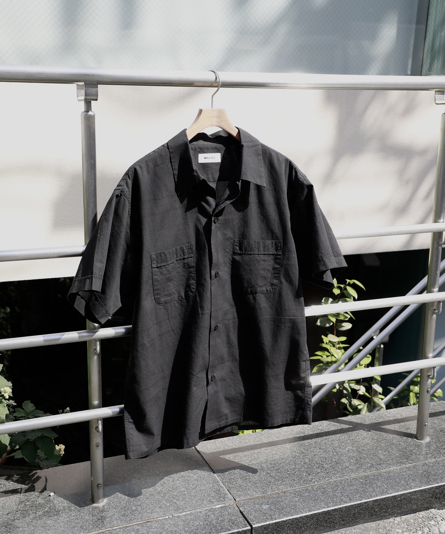 MADRAS DYED S/S SHIRT MASSES