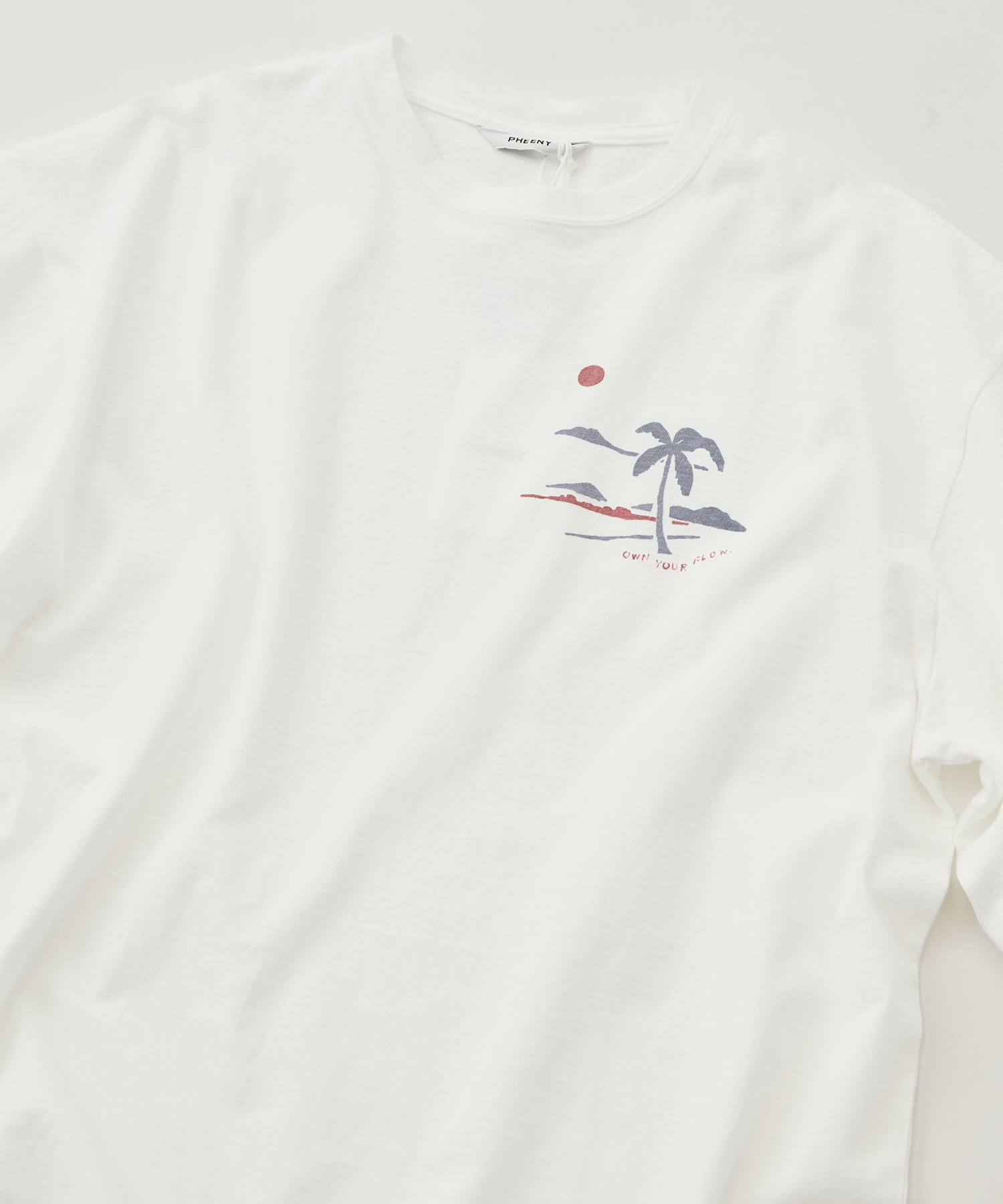 Printed S/S Tee FLOW PHEENY