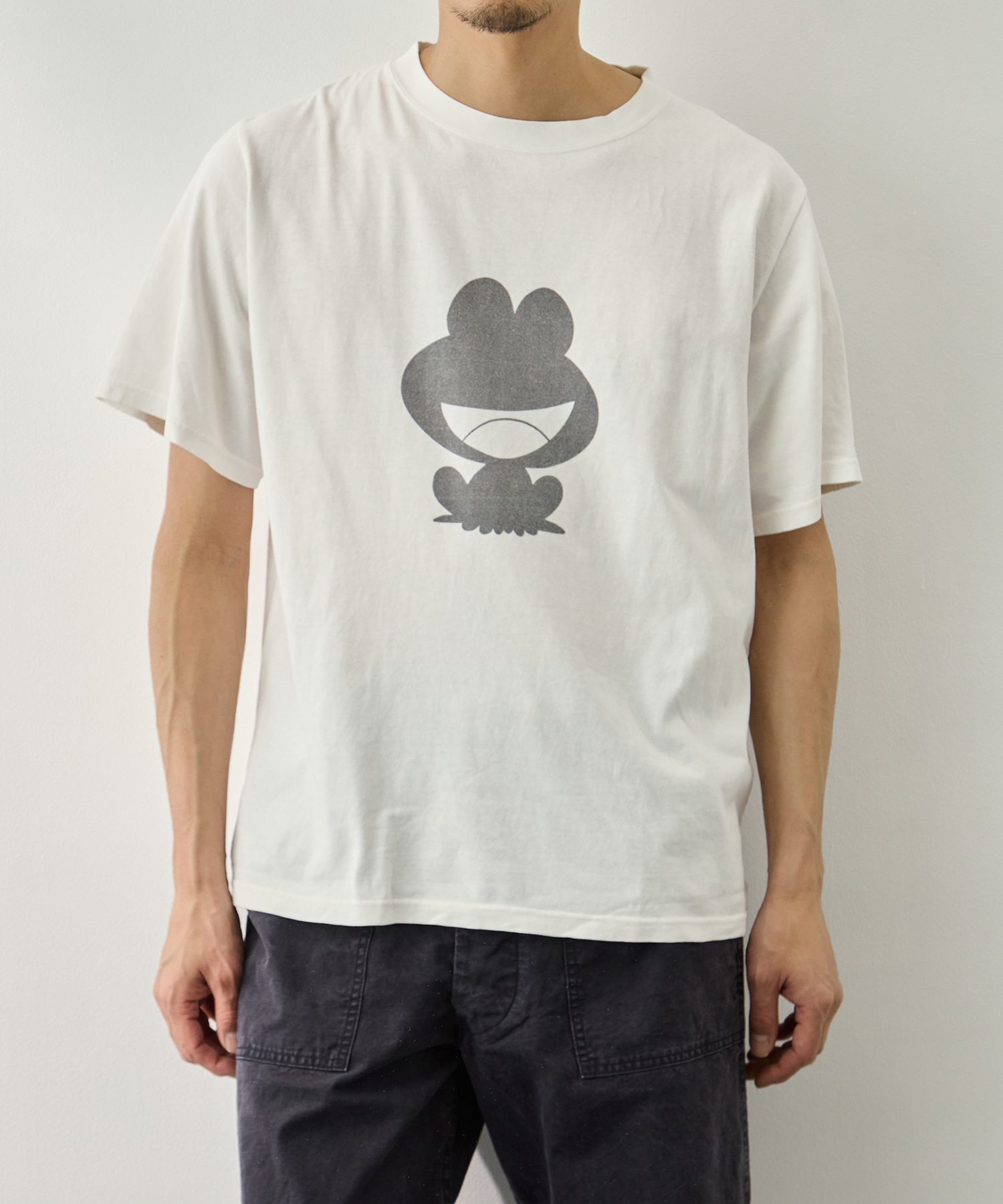 HARD SP加工20/-天竺レギュラーT(FROG) REMI RELIEF