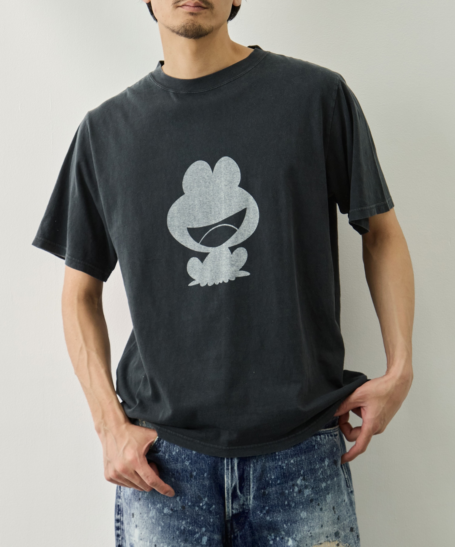 HARD SP加工20/-天竺レギュラーT(FROG) REMI RELIEF