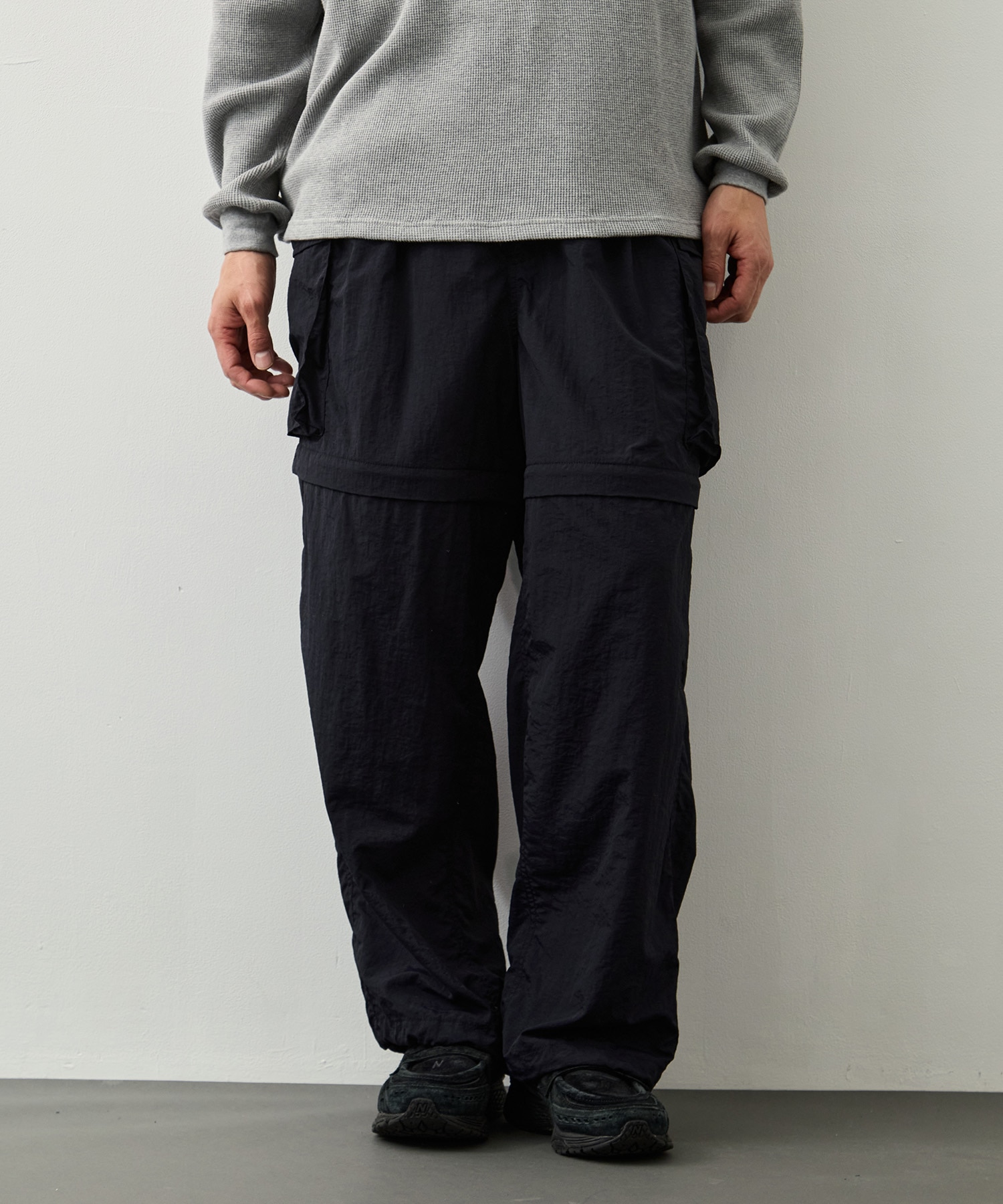 Nylon Taffeta Convertible Pants PHEENY