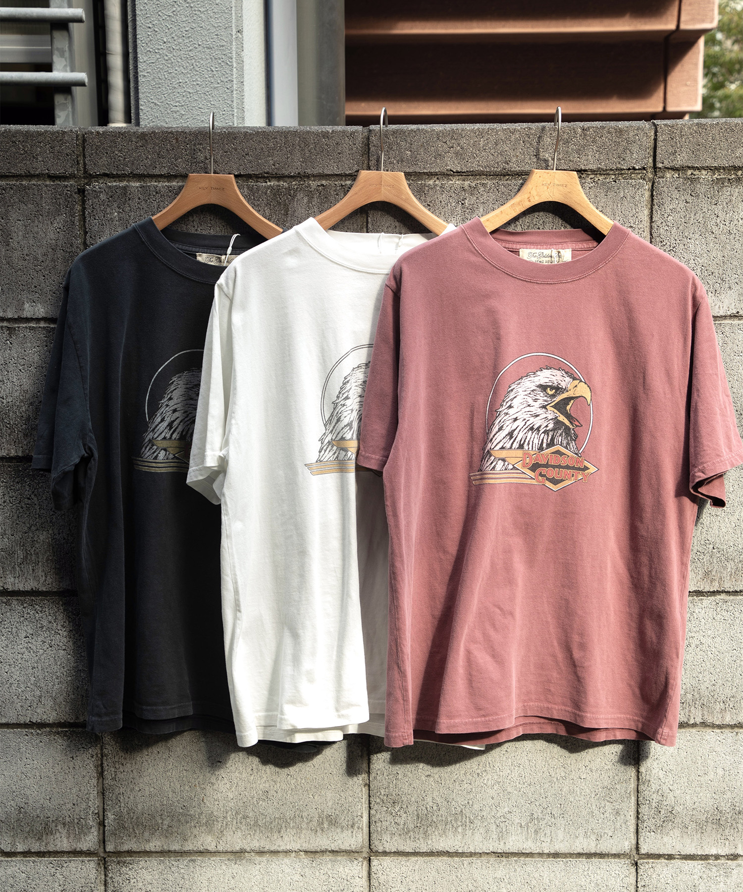 別注 HARD SP加工20/-天竺レギュラーT(DAVIDSON COUNTY) REMI RELIEF