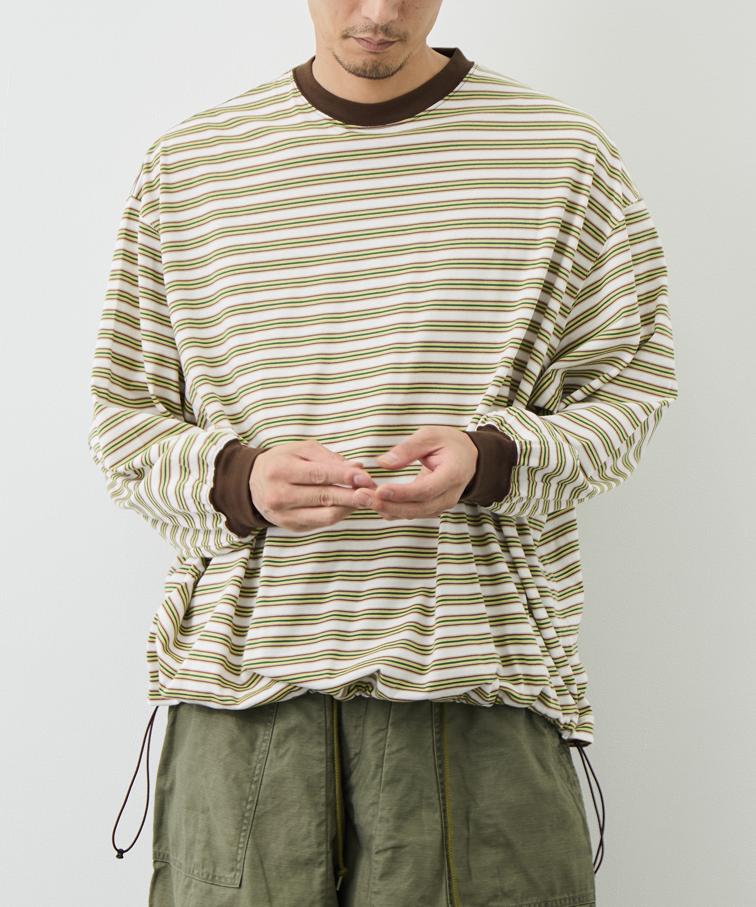 Balloon Border Long-sleeve T-Shirt is-ness