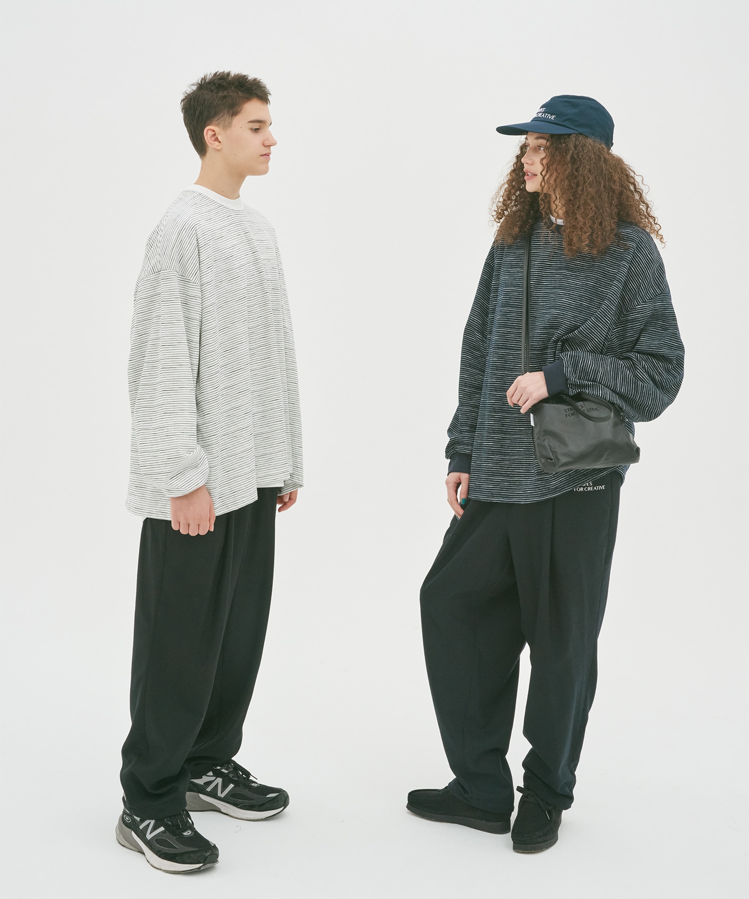 SUPER BIG LS TEE (SIDE STRIPE TECH) S.F.C