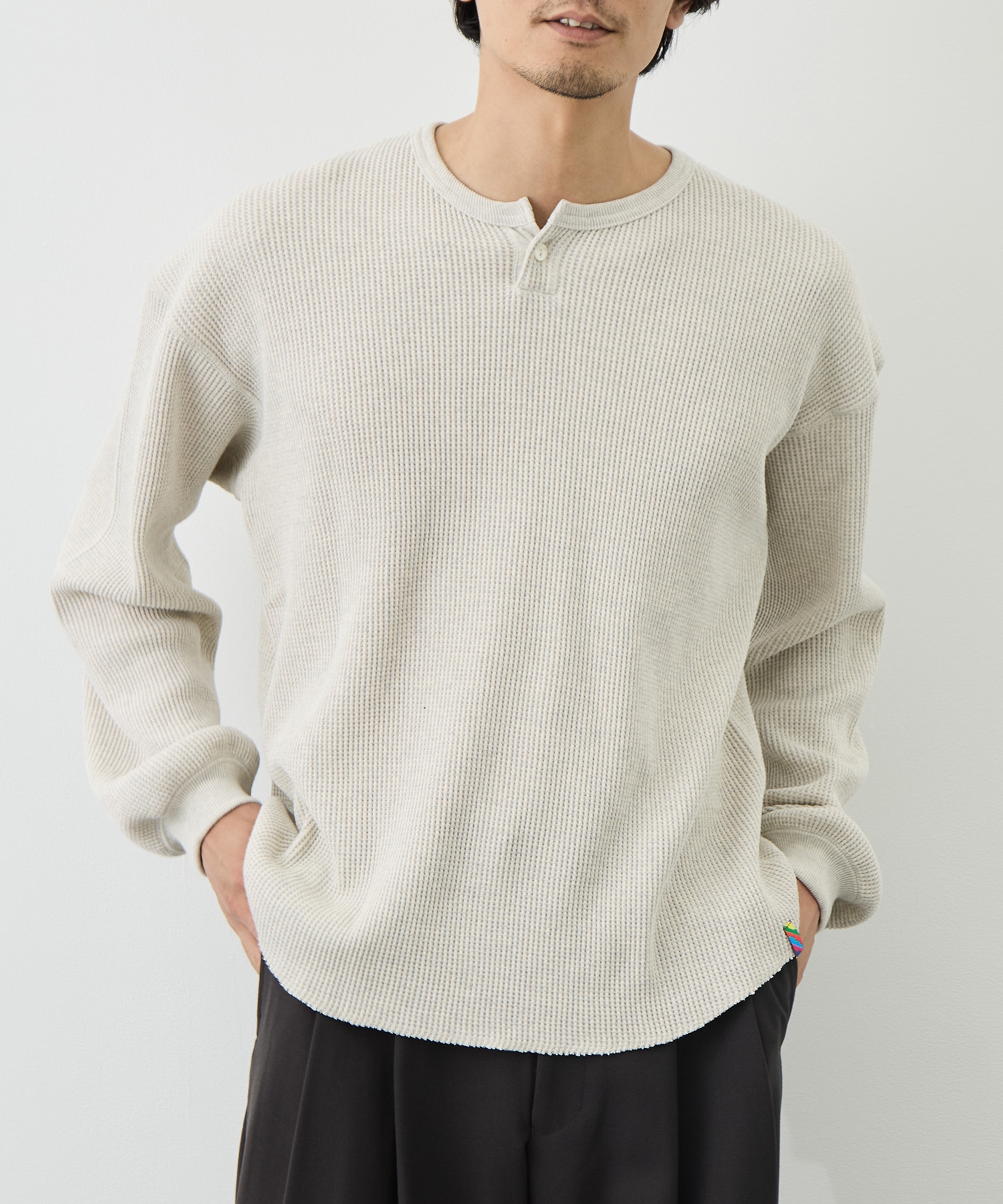 Thermal Henley Long-sleeve Shirt is-ness
