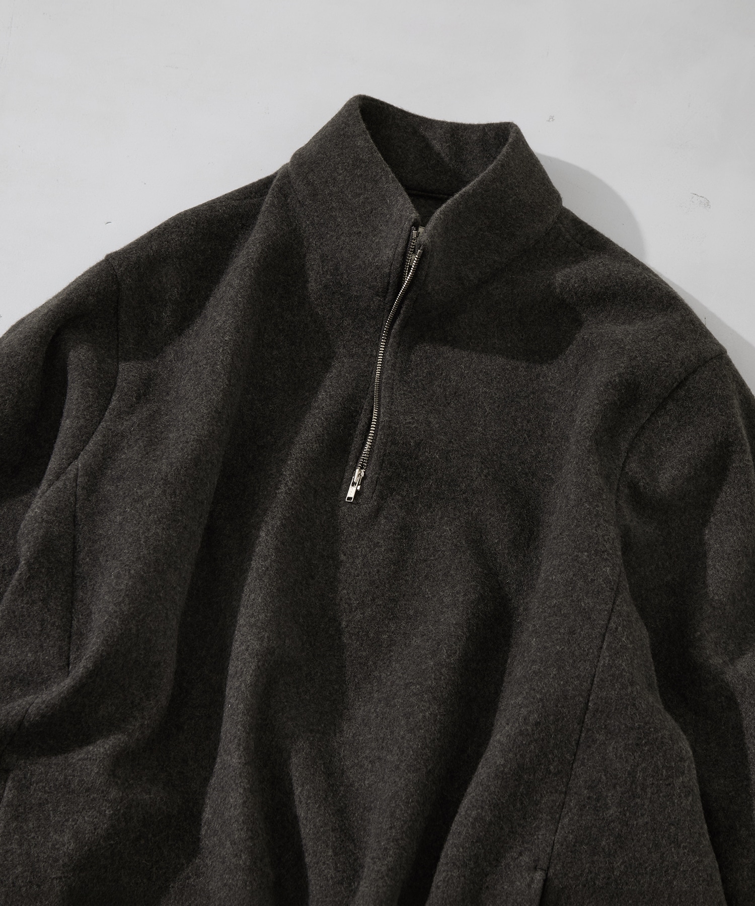 BRUSHED WOOL PULLOVER FUJI