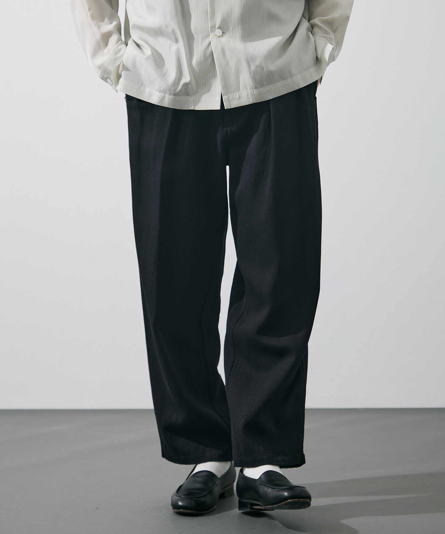 WASHI PAPER TWILL TROUSERS YLEVE