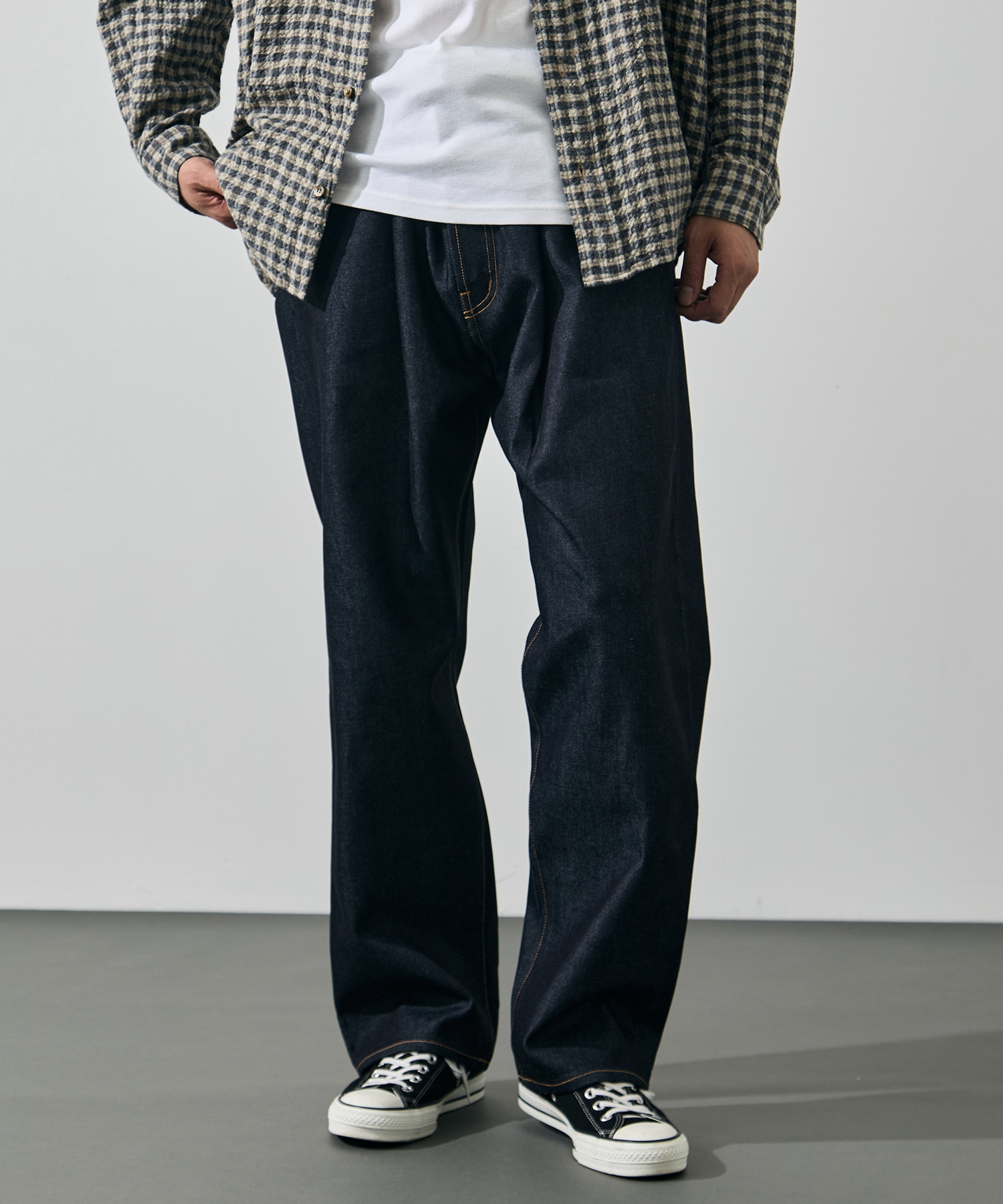 Selvedge 5-Pocket One-Wash Denim Pants is-ness