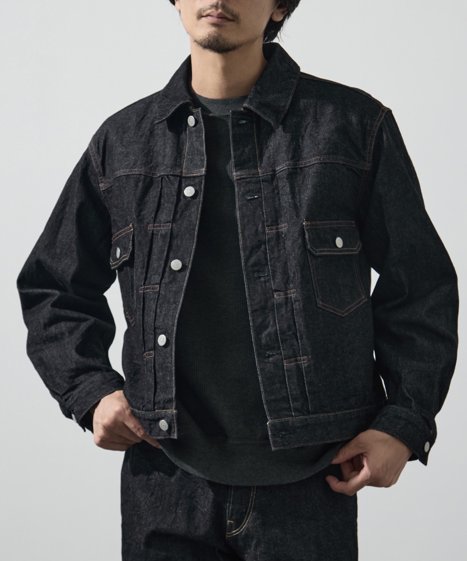 13.5oz 2nd Type Denim Jacket blurhmsROOTSTOCK