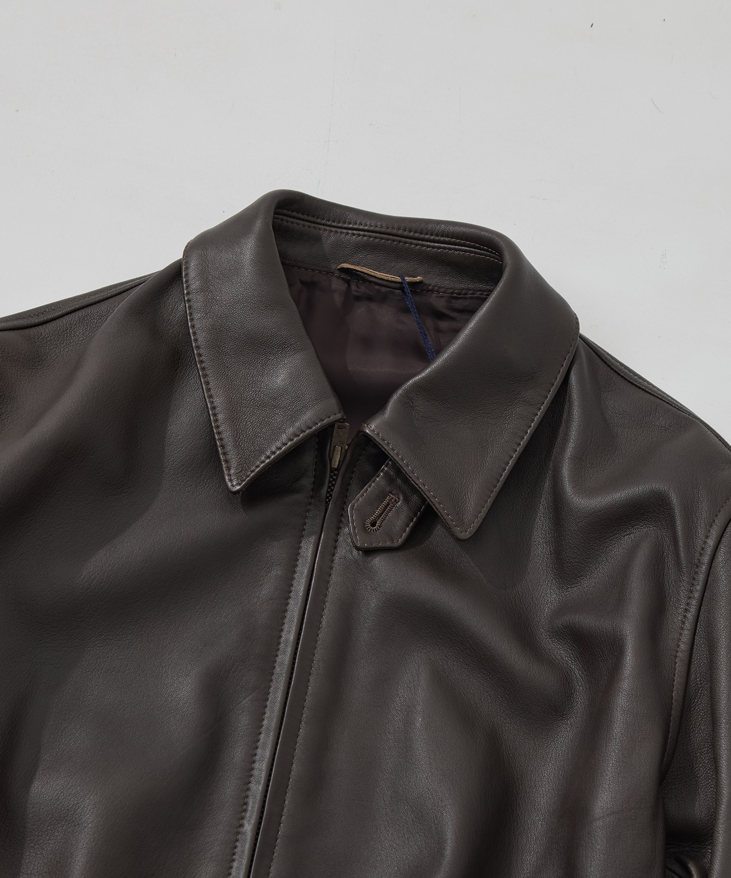 SHEEP AVIATOR LEATHER JACKET YLEVE