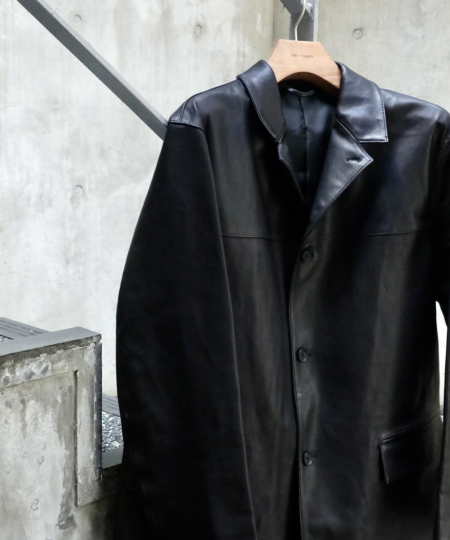 Calf Nappa Leather Jacket YOKE