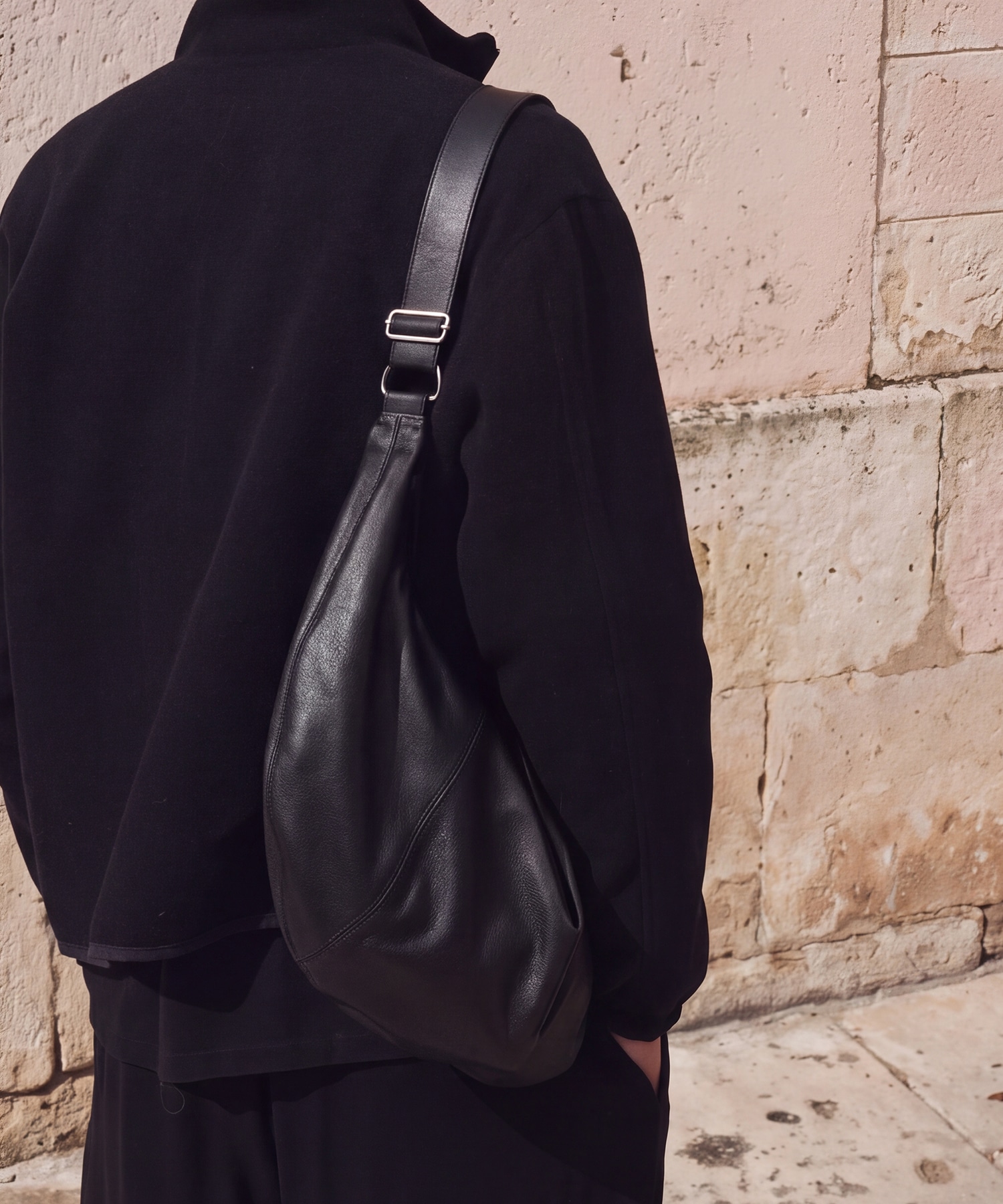 Carf Leather Shoulder Bag YOKE