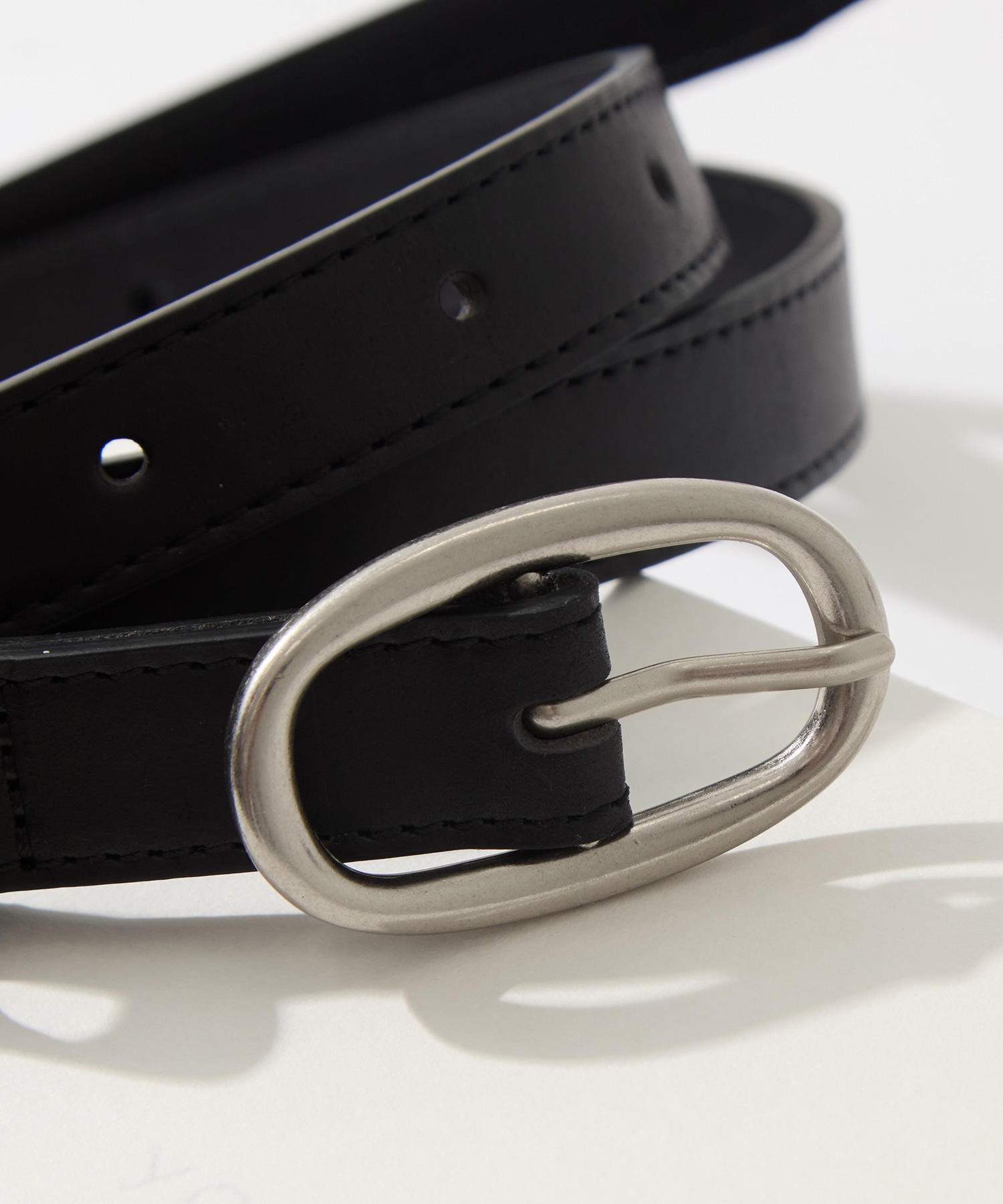 Oval Leather Belt YOKE