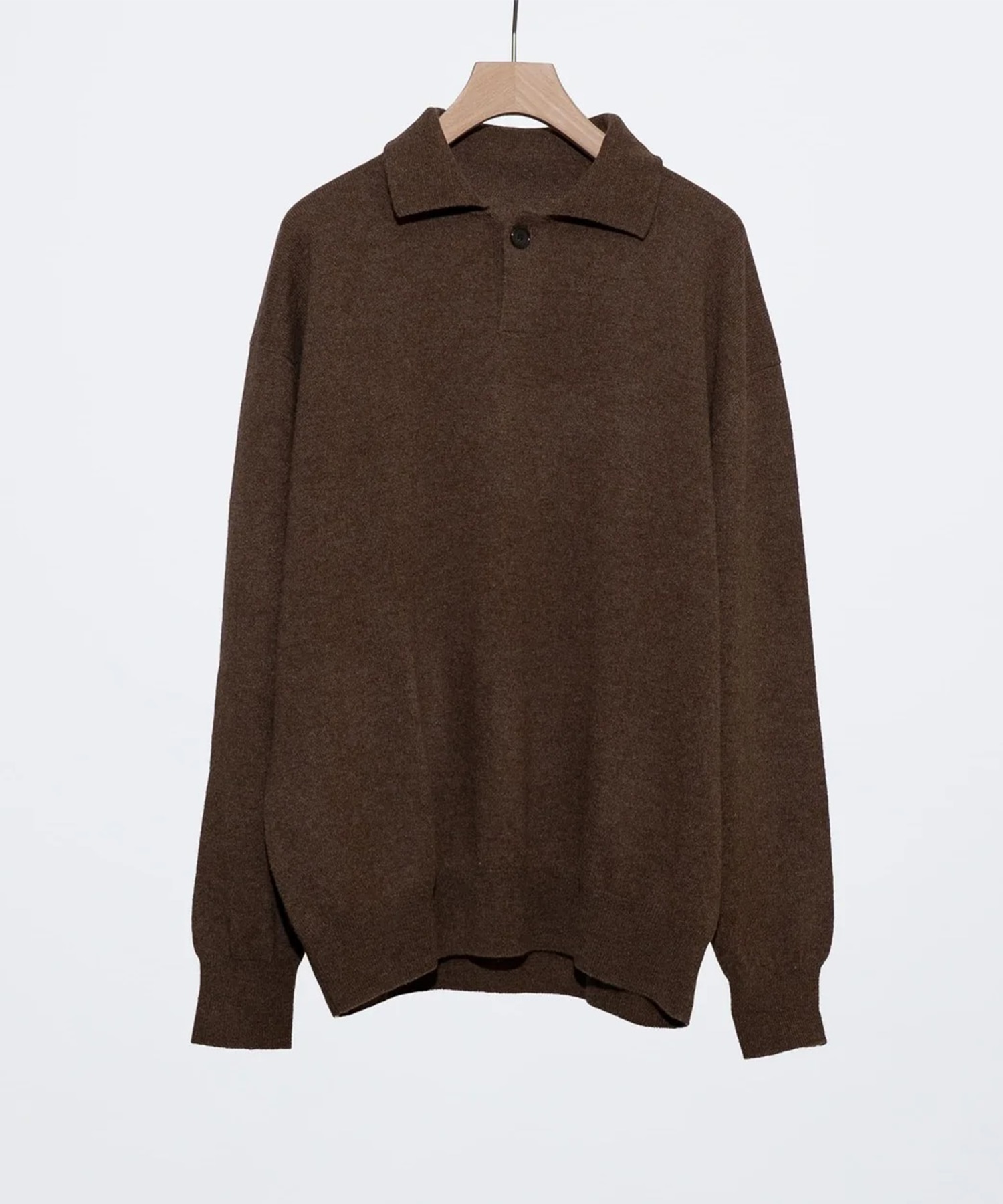CASHMERE KNIT POLO FUJI