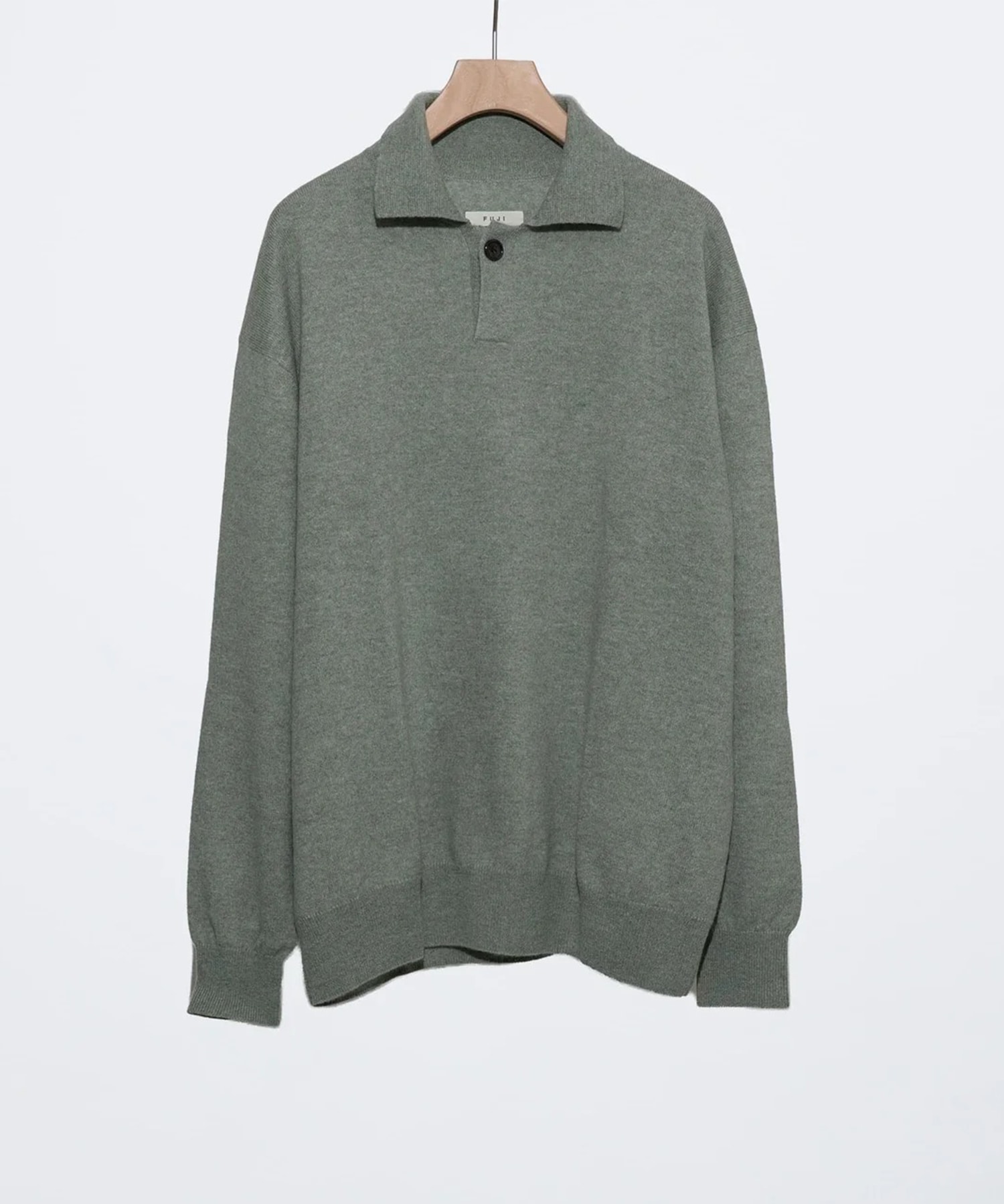 CASHMERE KNIT POLO FUJI