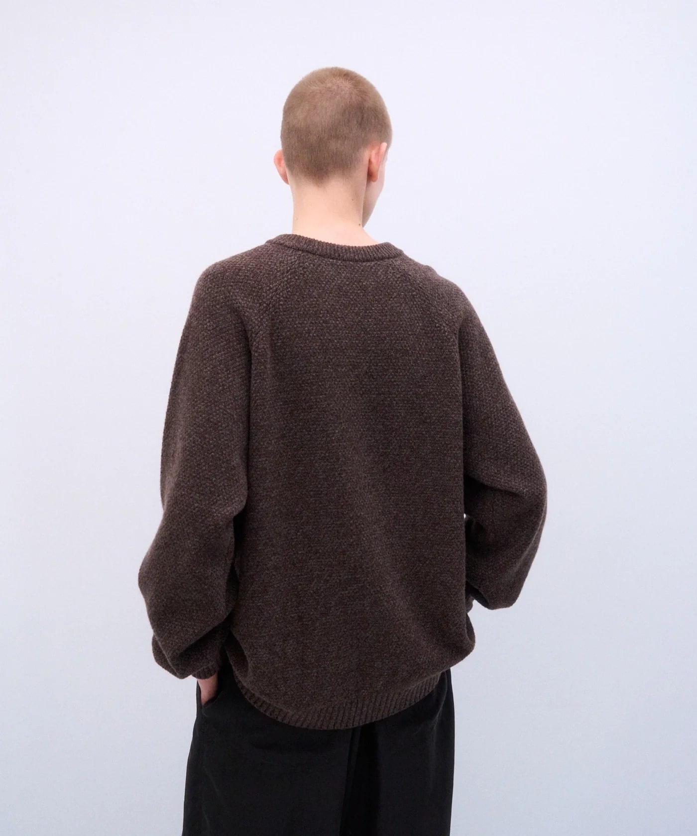 LAMBS WOOL CREWNECK SWEATER ATON