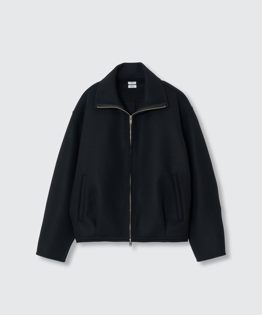 Wool Cashmere Balloon Silhouette Blouson YOKE