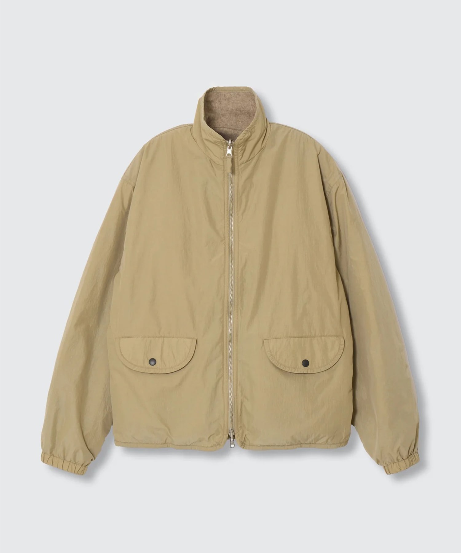 Wool Cashmere Fleece Reversible Blouson YOKE