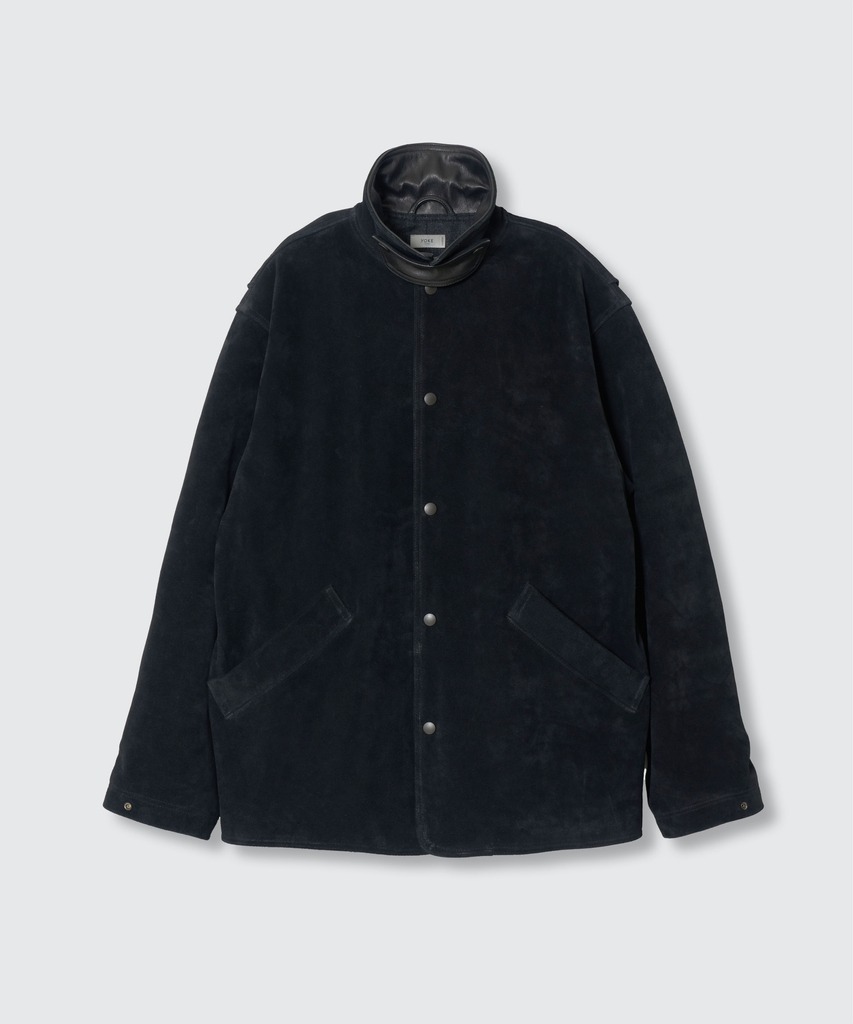 Brushed Cow Suede Work Jacket YOKE