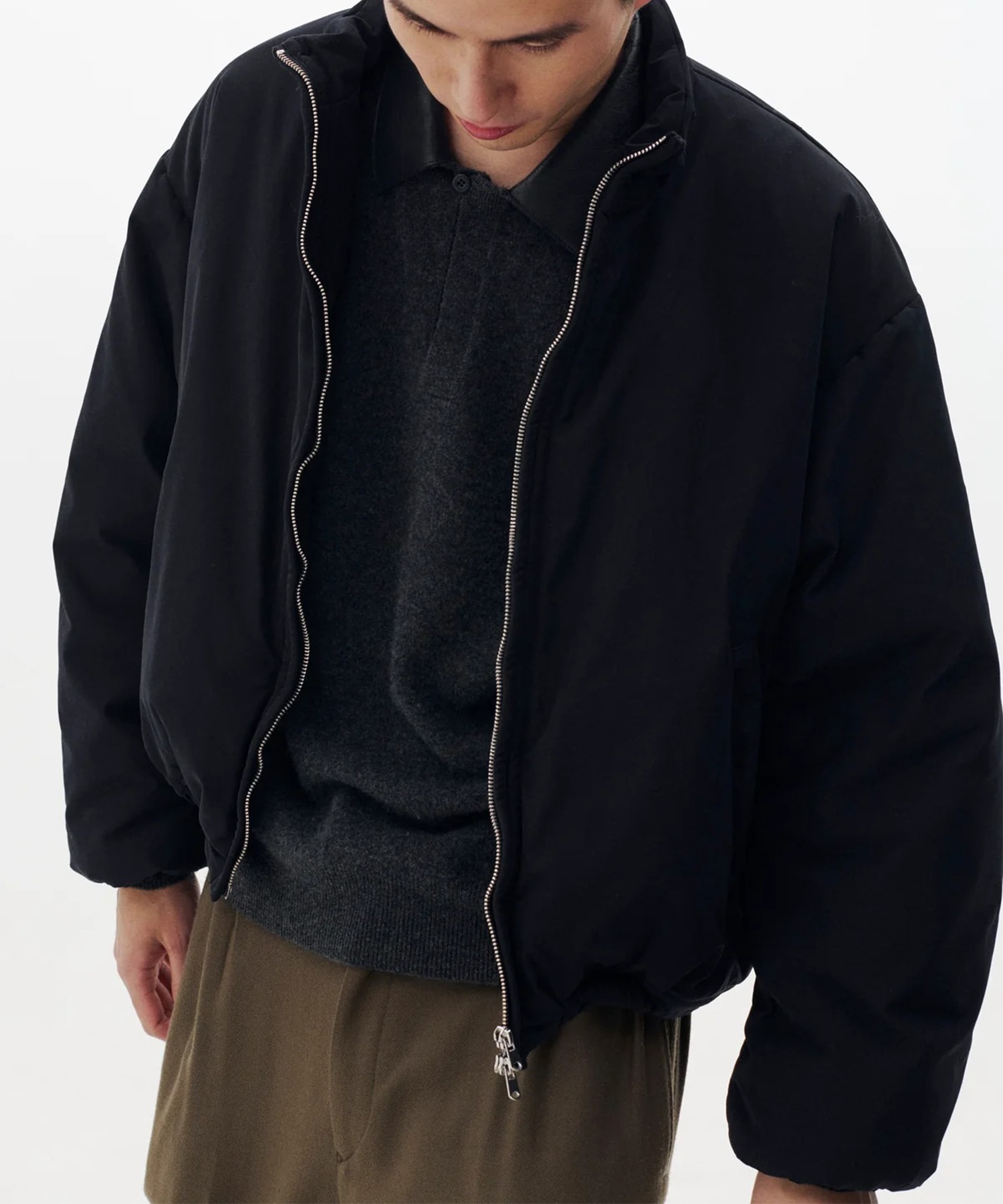Sculptural Wired Puffer Wide Blouson YOKE