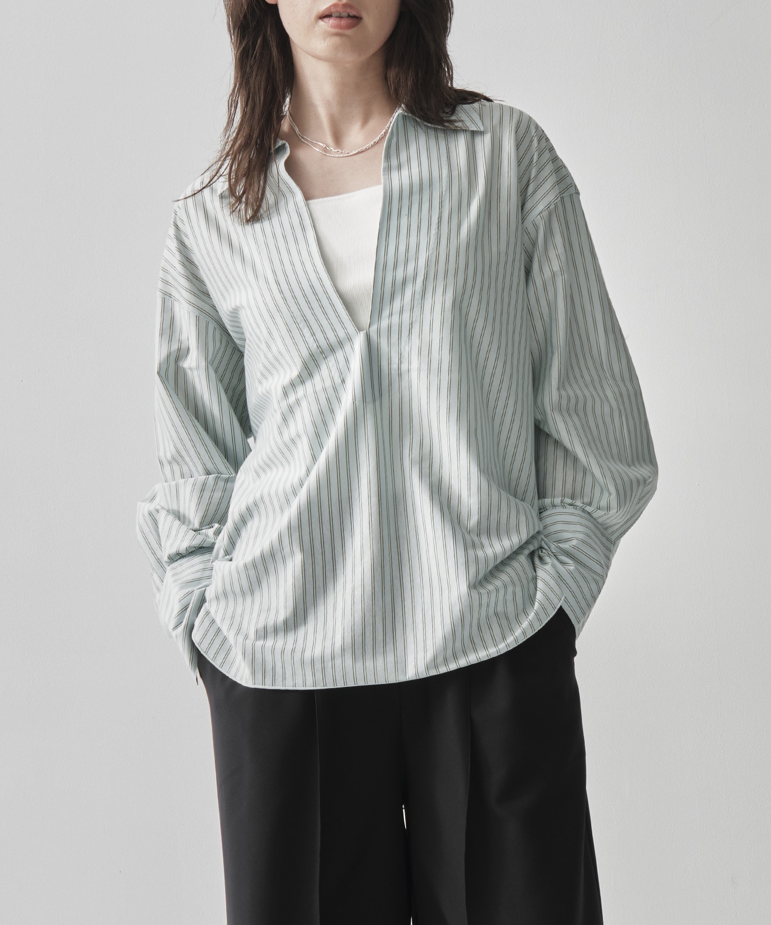 Skipper Pullover Shirt GOOD PEOPLE GOOD STITCHING GOOD PRODUCT