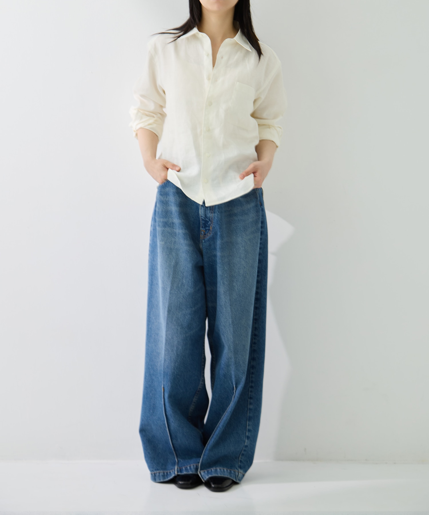 LINEN STANDARD SHIRT FUJI