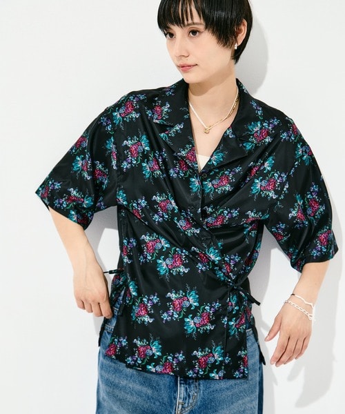 flower satin SH FUMIE=TANAKA