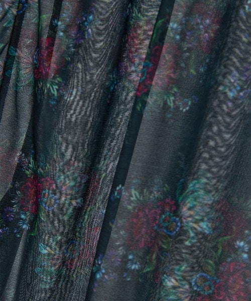 sheer print longT FUMIE=TANAKA