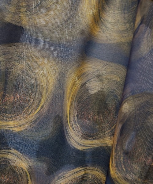 sheer print longT FUMIE=TANAKA