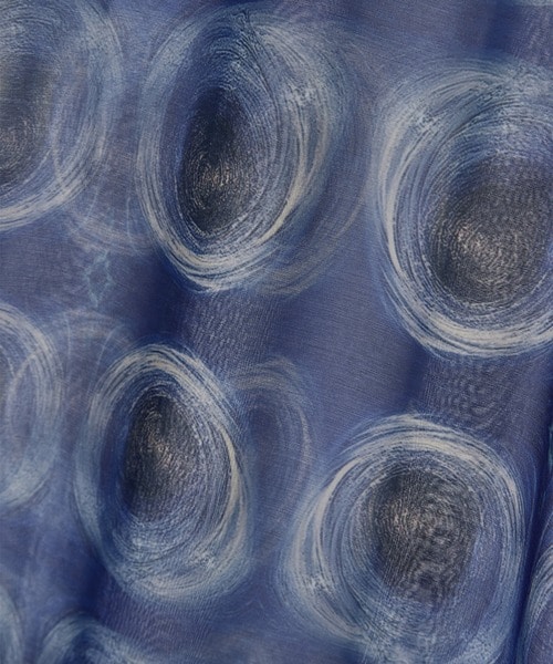 sheer print longT FUMIE=TANAKA