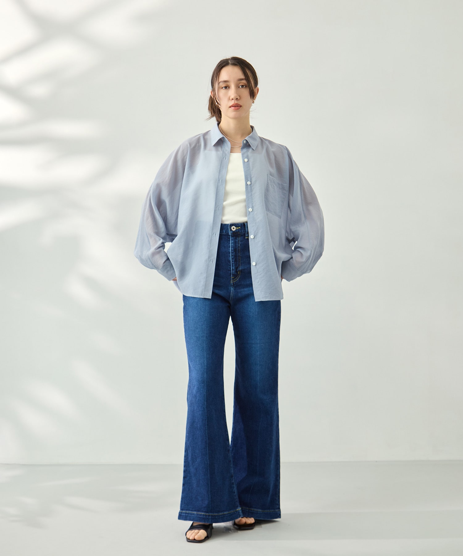 ストレッチフレアデニム KEY TIMEZ