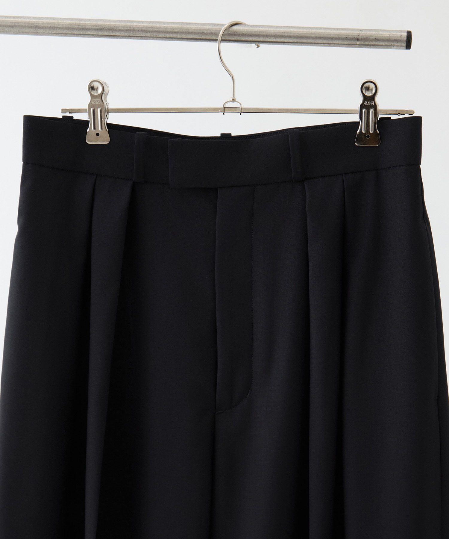 SUPER140ウォッシャブルウールワイドパンツ KEY TIMEZ