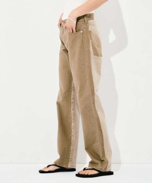 Color Denim Straight INSCRIRE