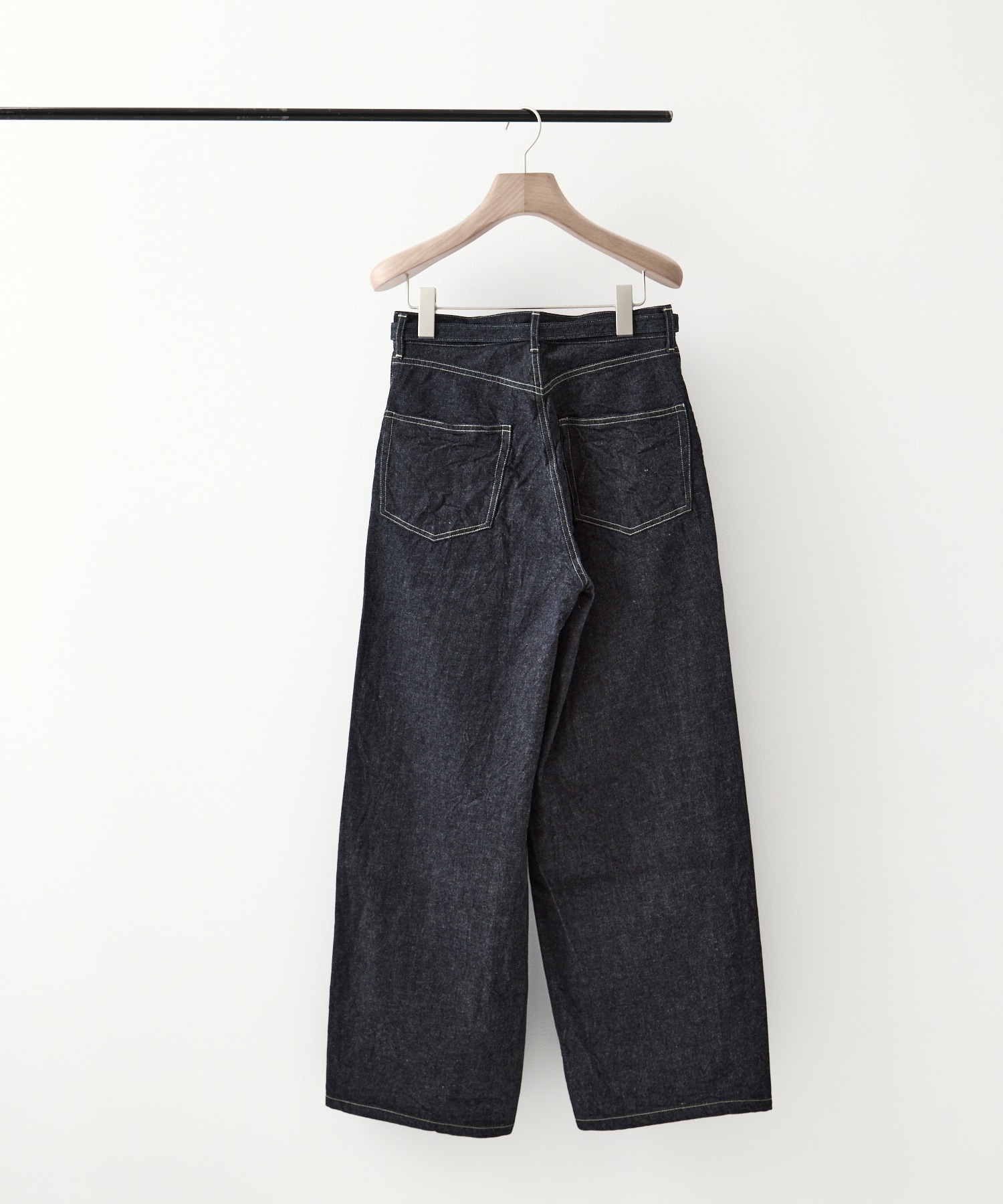 12.9oz Denim Bias Belted Pants blurhms