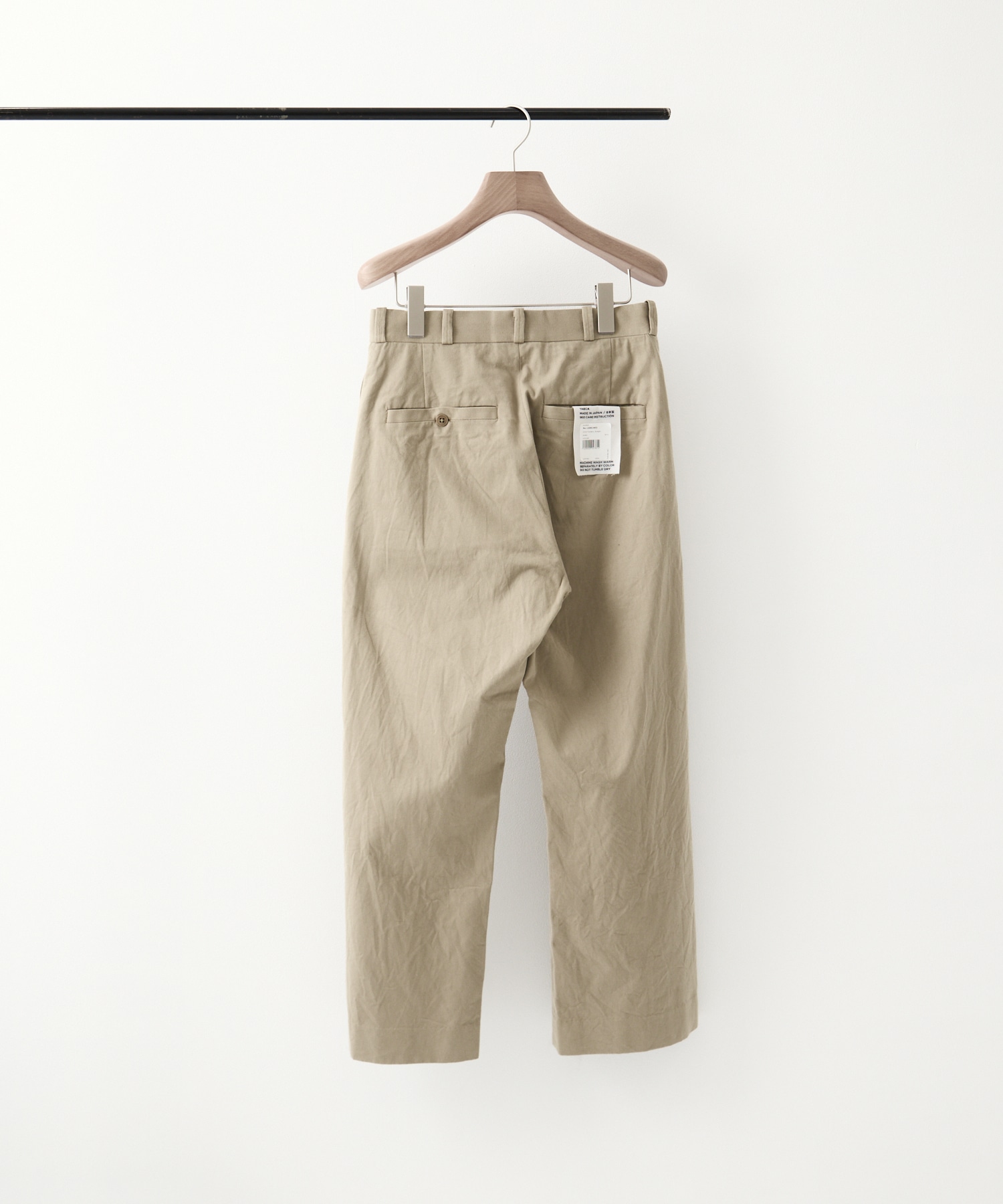 Chino Trousers Straight YAECA