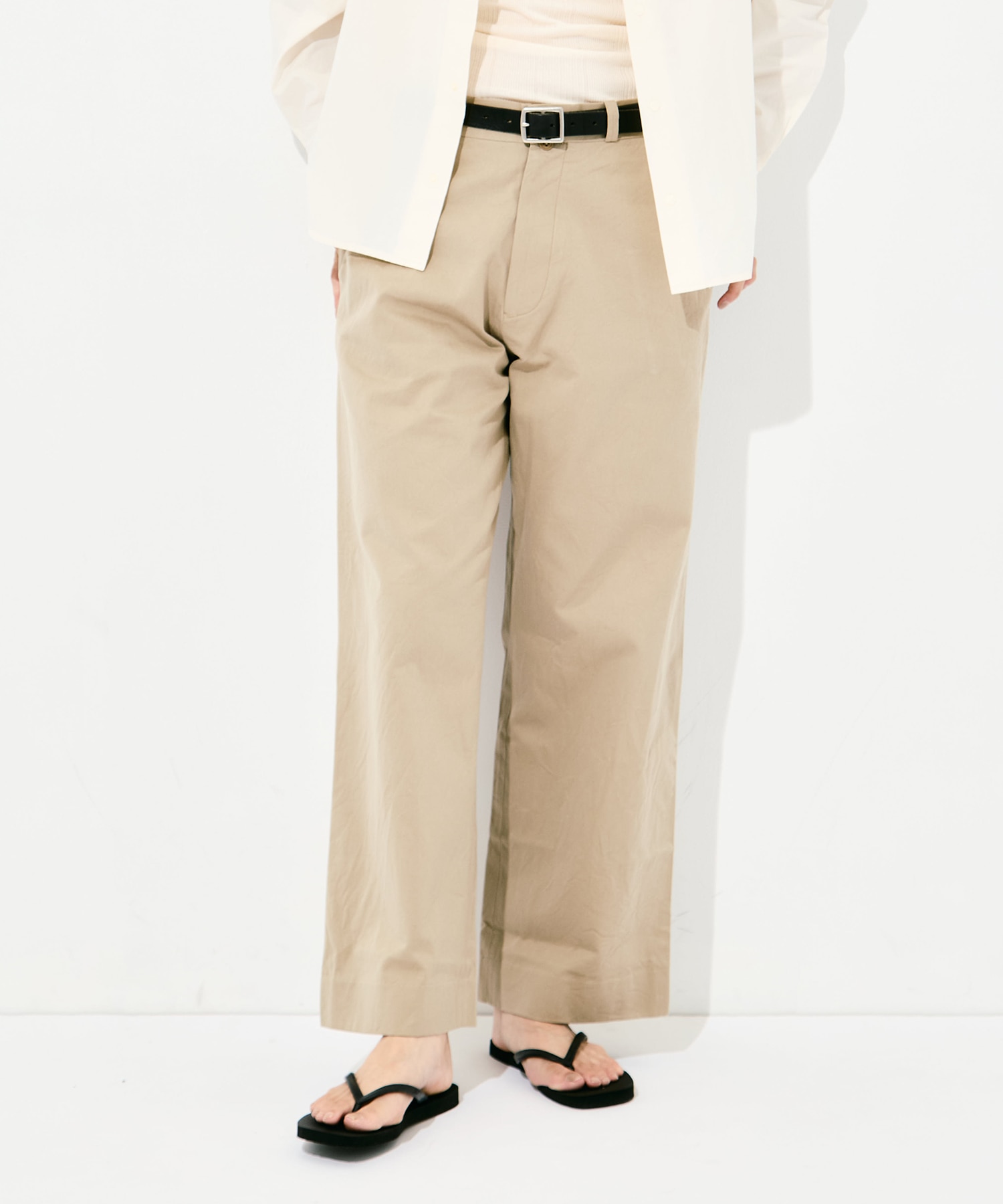 Chino Trousers Straight YAECA