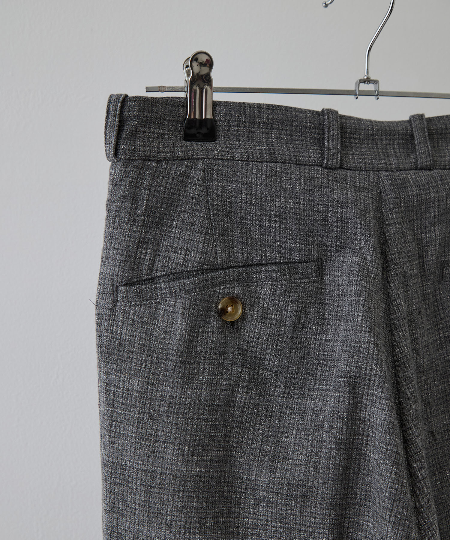 Mix Heather Cotton Trousers blurhms