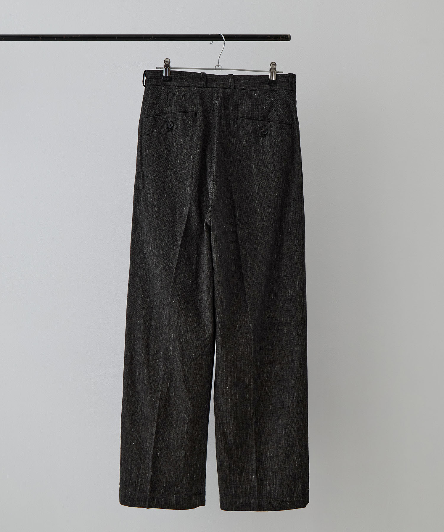 Cotton Mix Nep Trousers blurhms