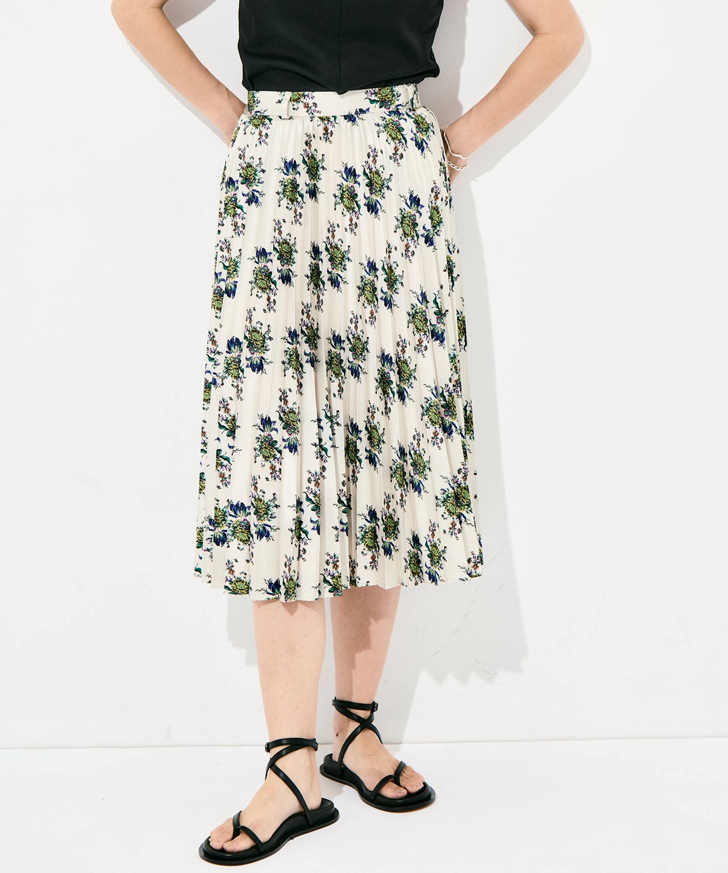 flower pleats SK FUMIE=TANAKA