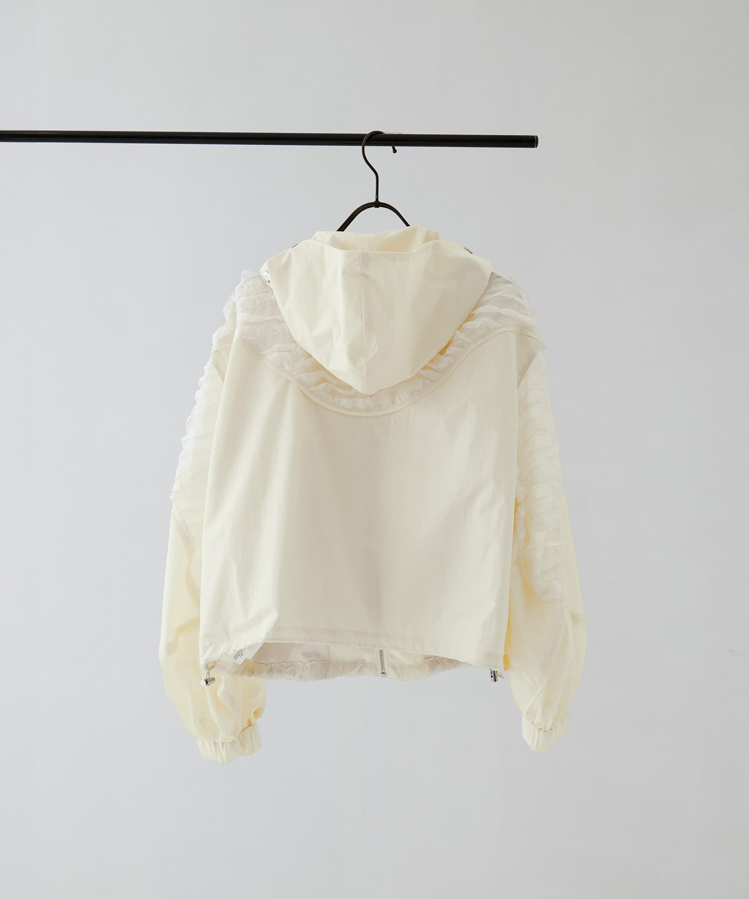 RUFFLE CHIFFON BLOUSON muller of yoshiokubo