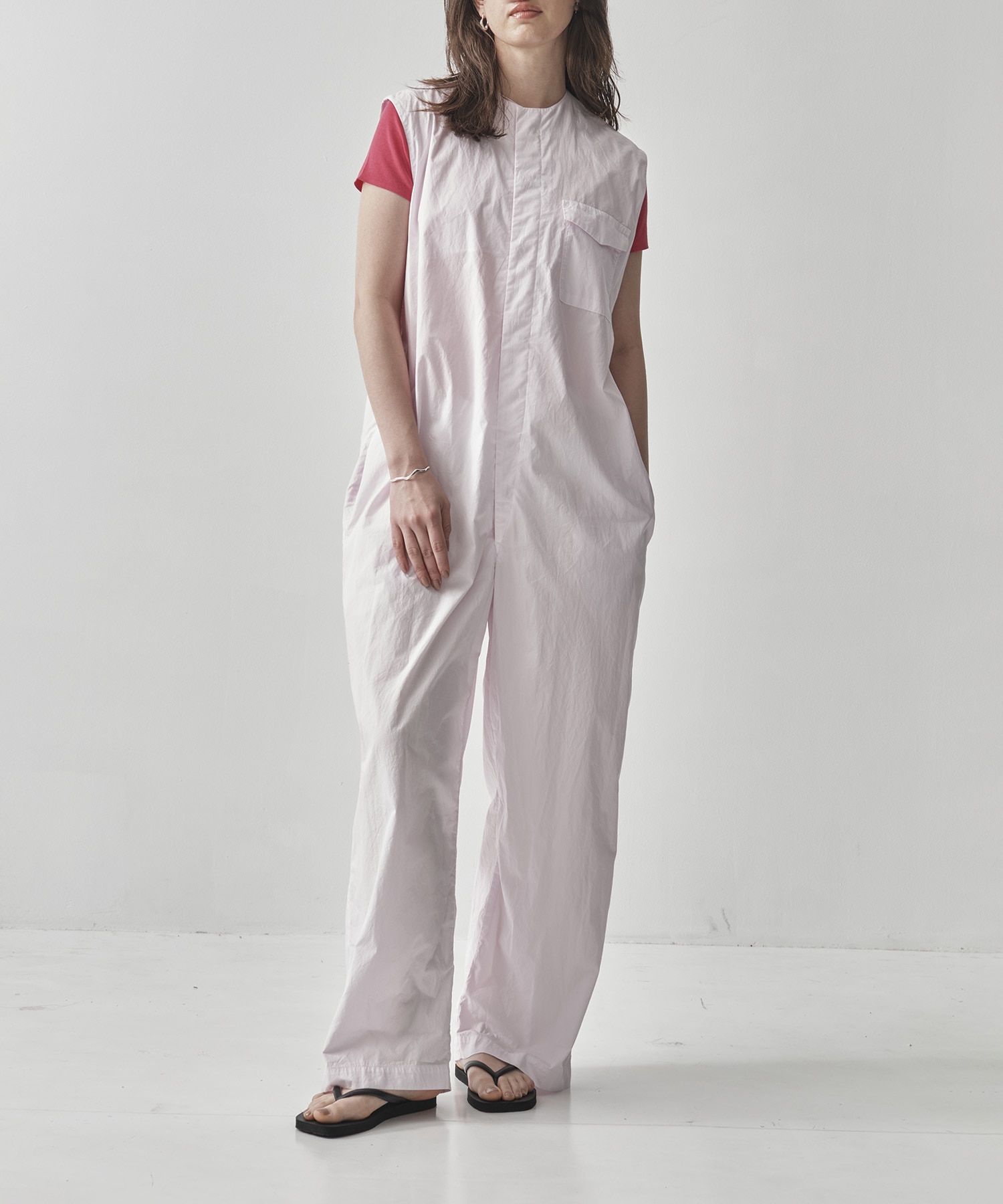NATURAL DYED COTTON LAWN JUMP SUIT ATON