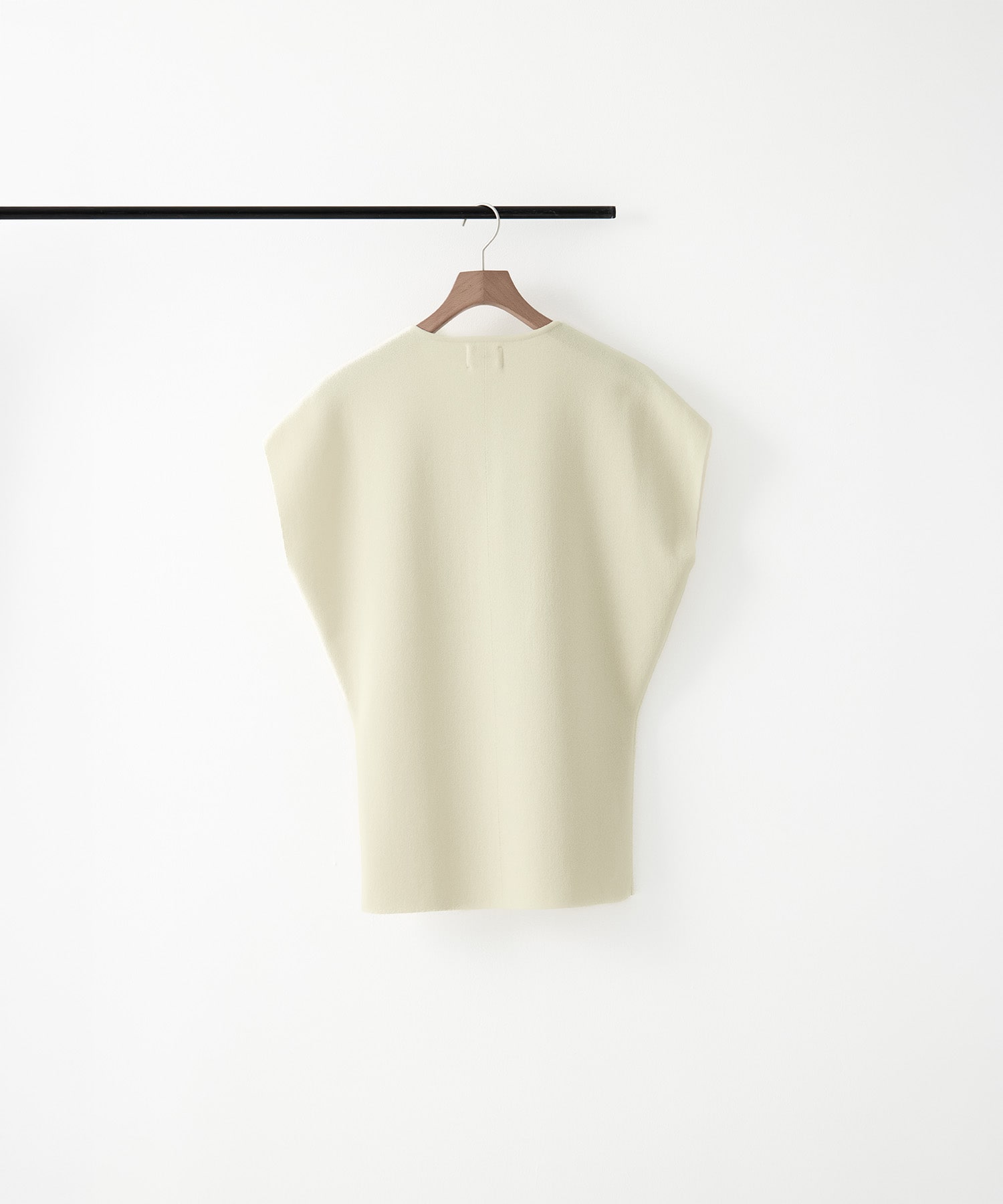 Dry Milano-rib Knit Vest WRAPINKNOT