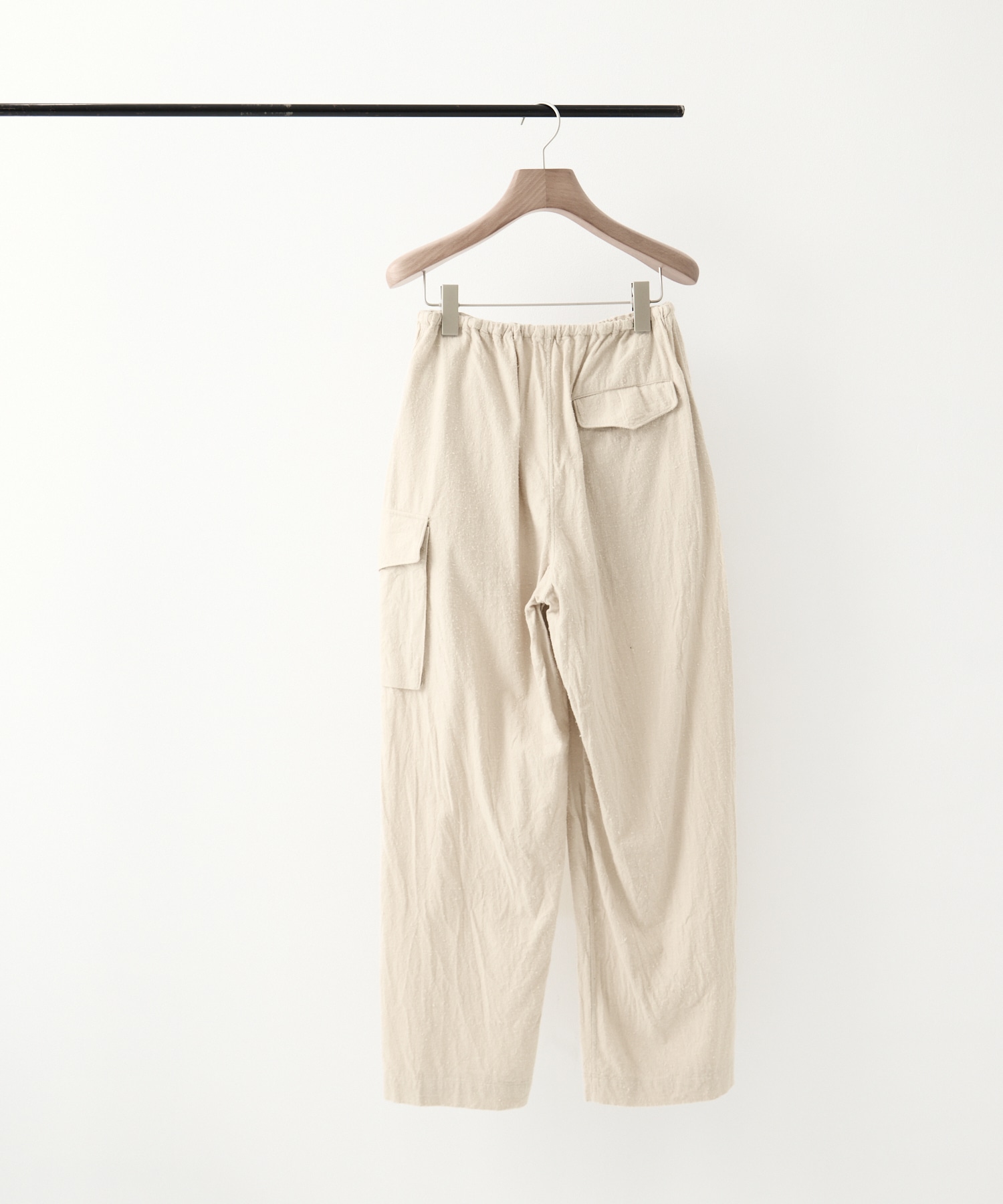 Silk/Cotton Nep Side Seamless 4P Pants blurhms